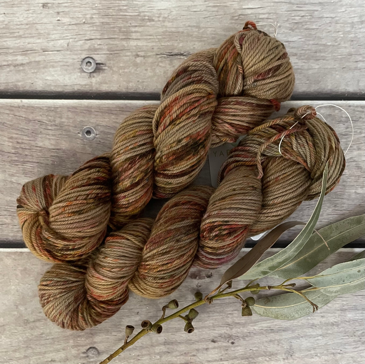 Well Trodden Path ooak - Darjeeling DK sock yarn - 8 ply