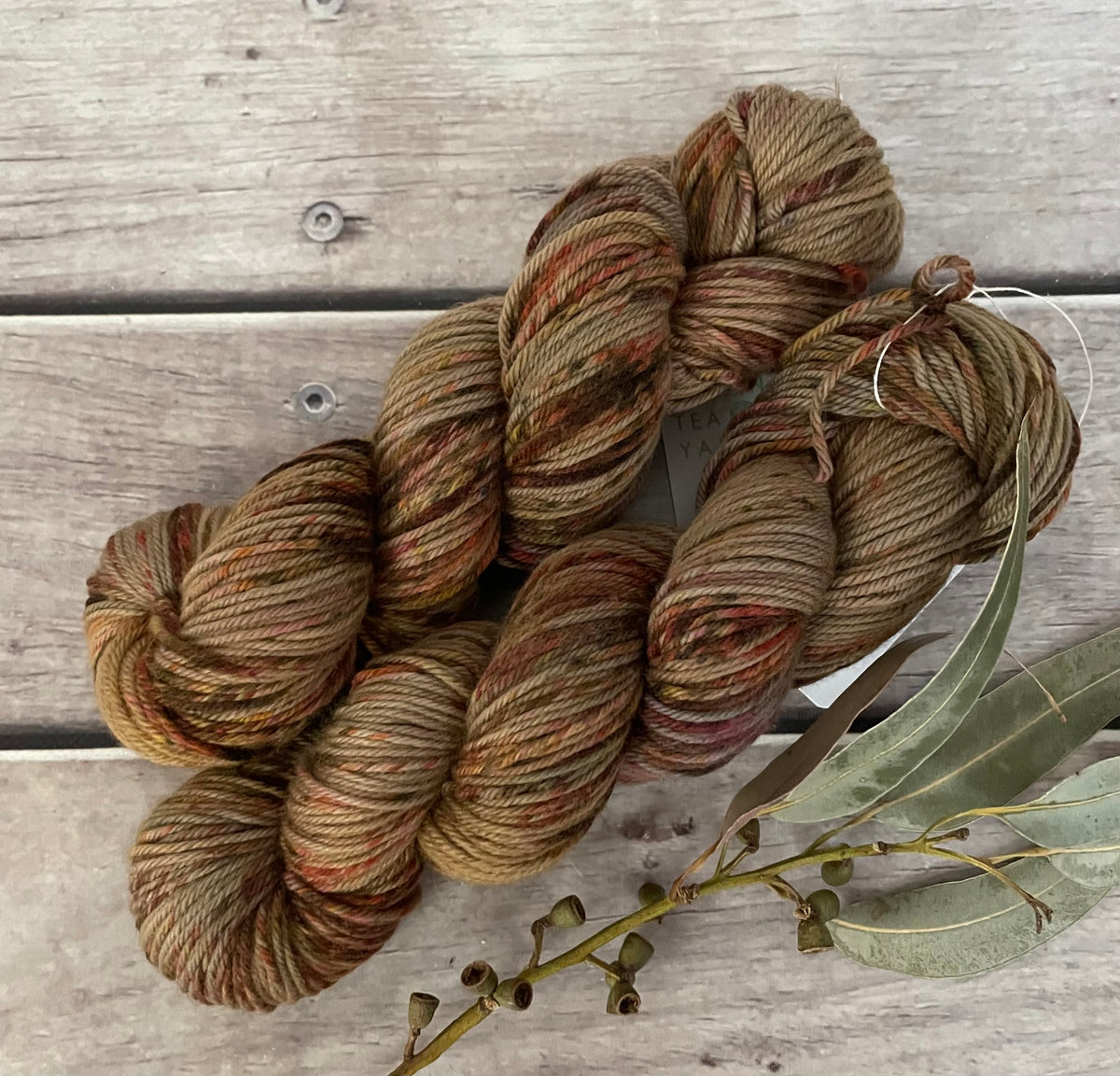 Well Trodden Path ooak - Darjeeling DK sock yarn - 8 ply