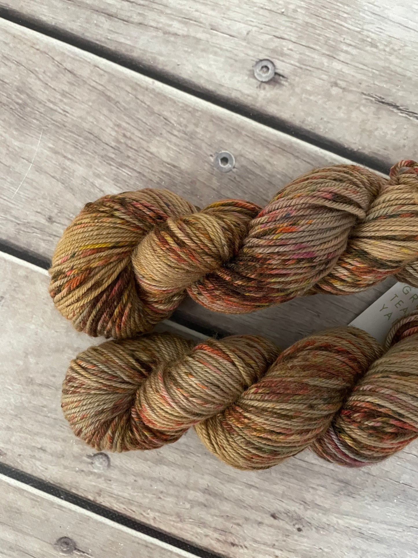 Well Trodden Path ooak - Darjeeling DK sock yarn - 8 ply