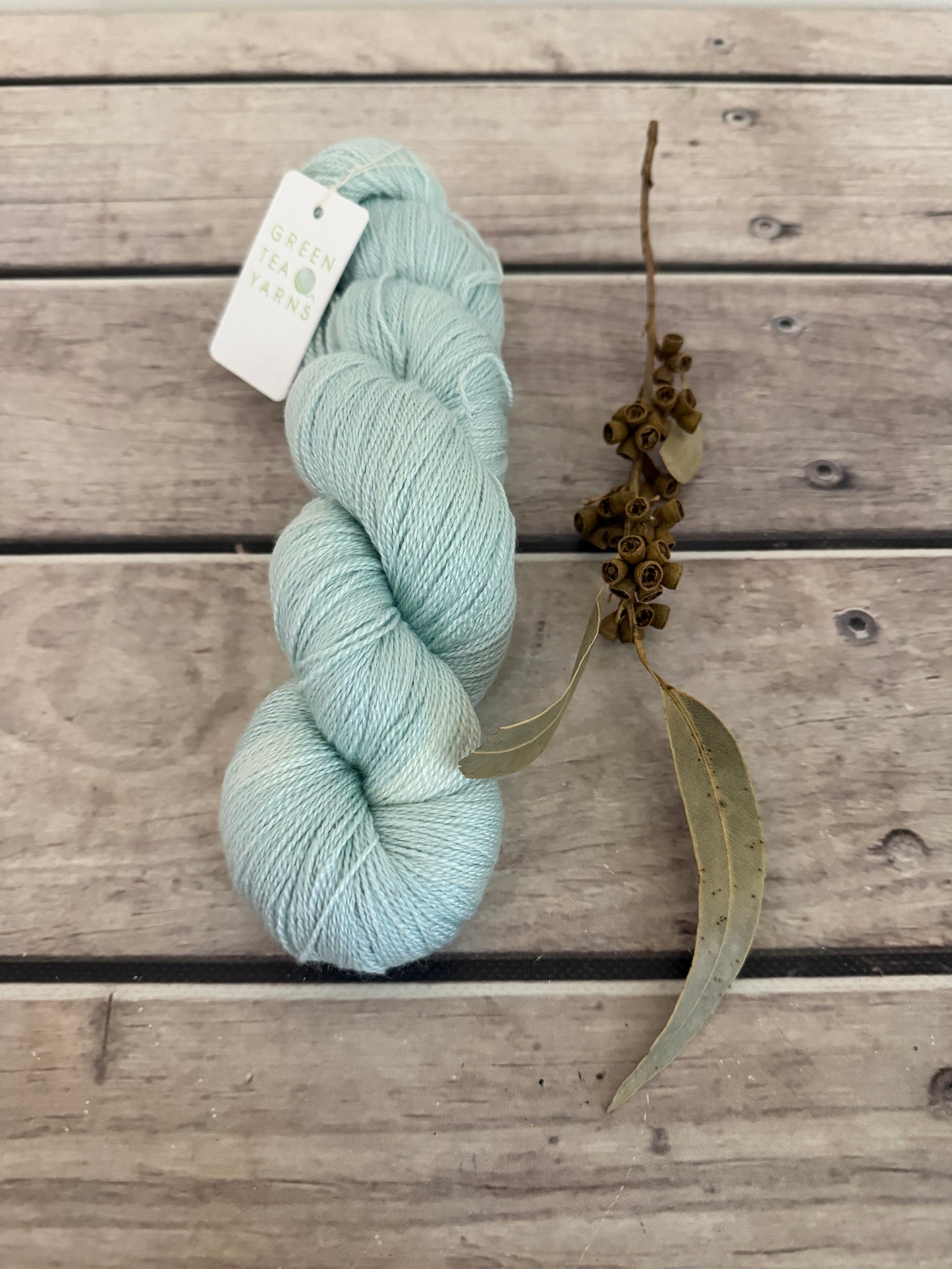 Sea Mist OB - 2 ply/lace - silk/merino - Jasmine 2