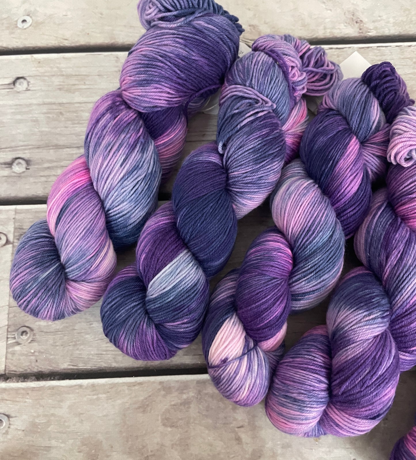 Tropical Sunrise ooak - Darjeeling sock yarn - 4 ply