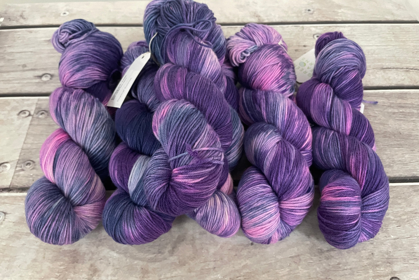 Tropical Sunrise ooak - Darjeeling sock yarn - 4 ply