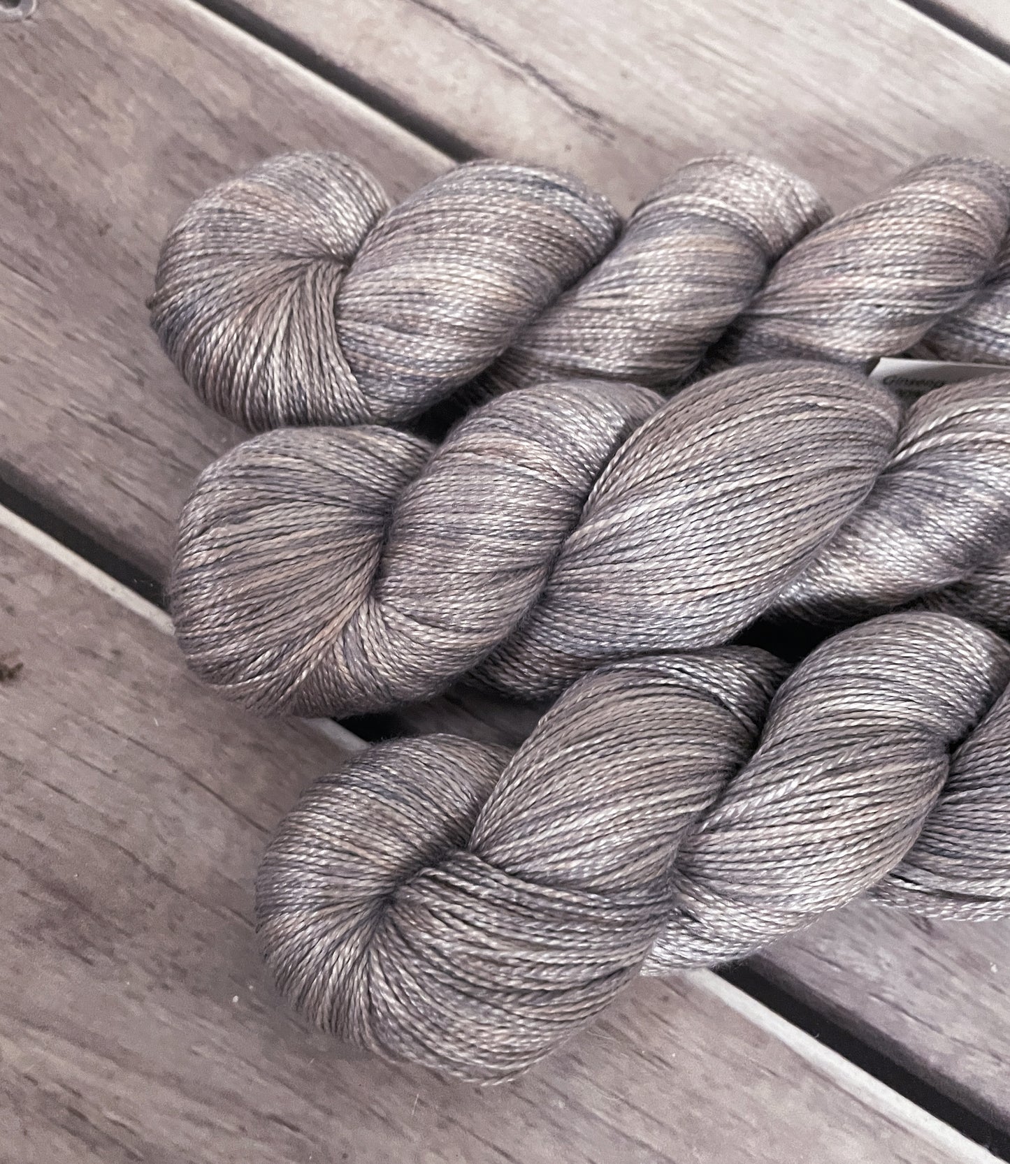 Oysters on the Bay - 3 Ply Mulberry Silk - Ginseng hl