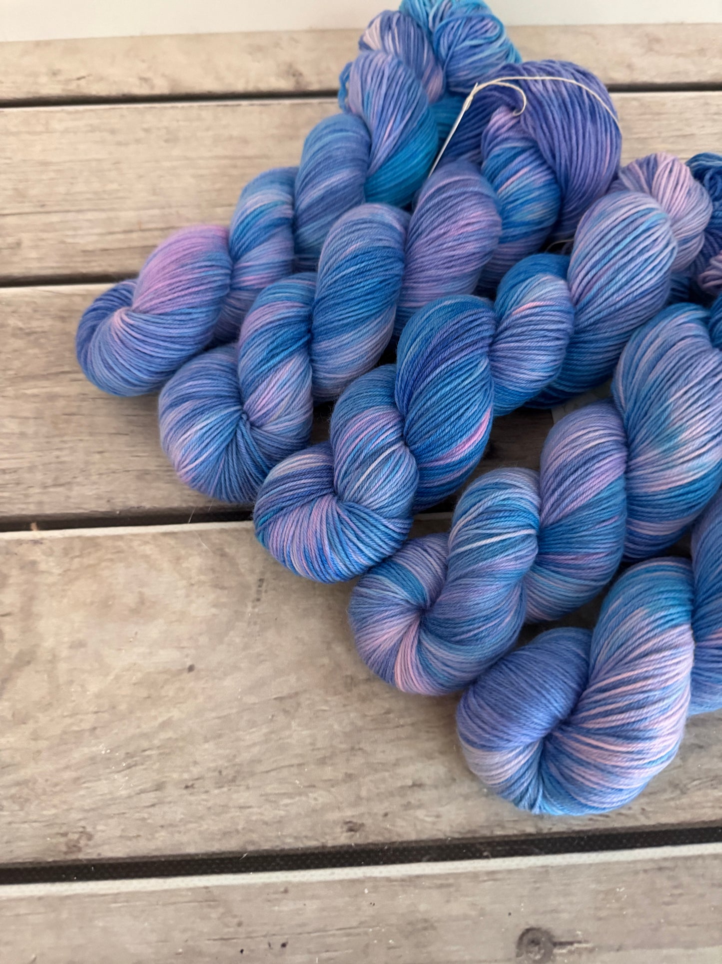 Fairy Floss - 4 ply sock yarn in merino and nylon - Darjeeling 4
