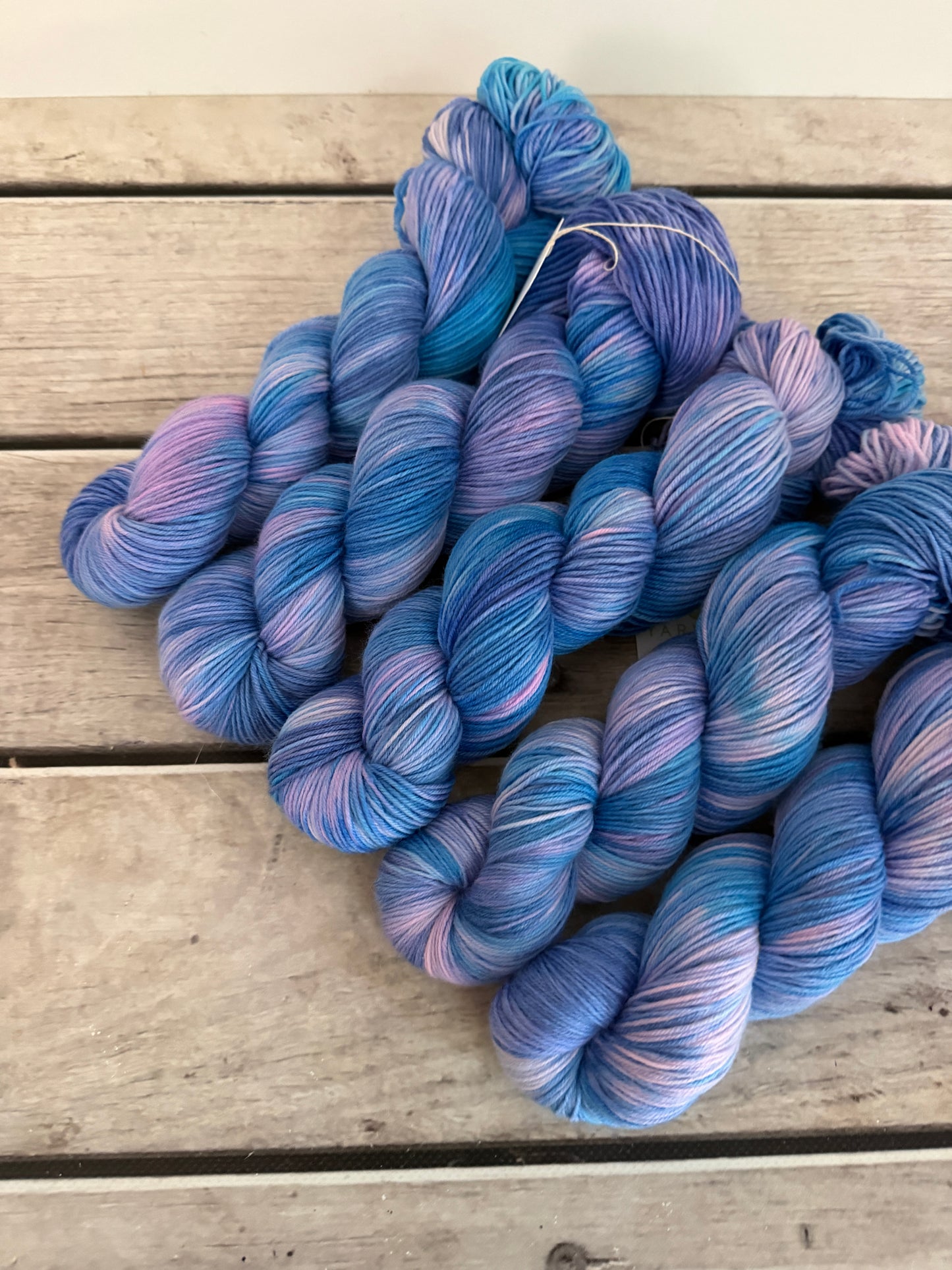 Fairy Floss - 4 ply sock yarn in merino and nylon - Darjeeling 4