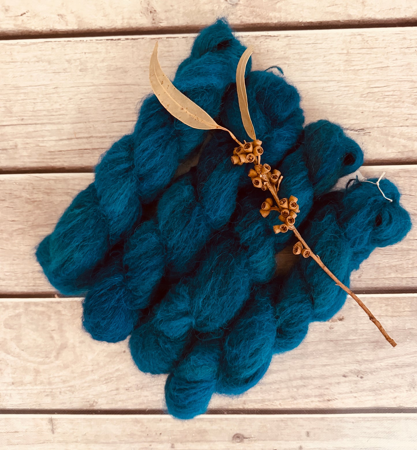 Vintage Button - 3 Ply baby suri/silk - Fenugreek