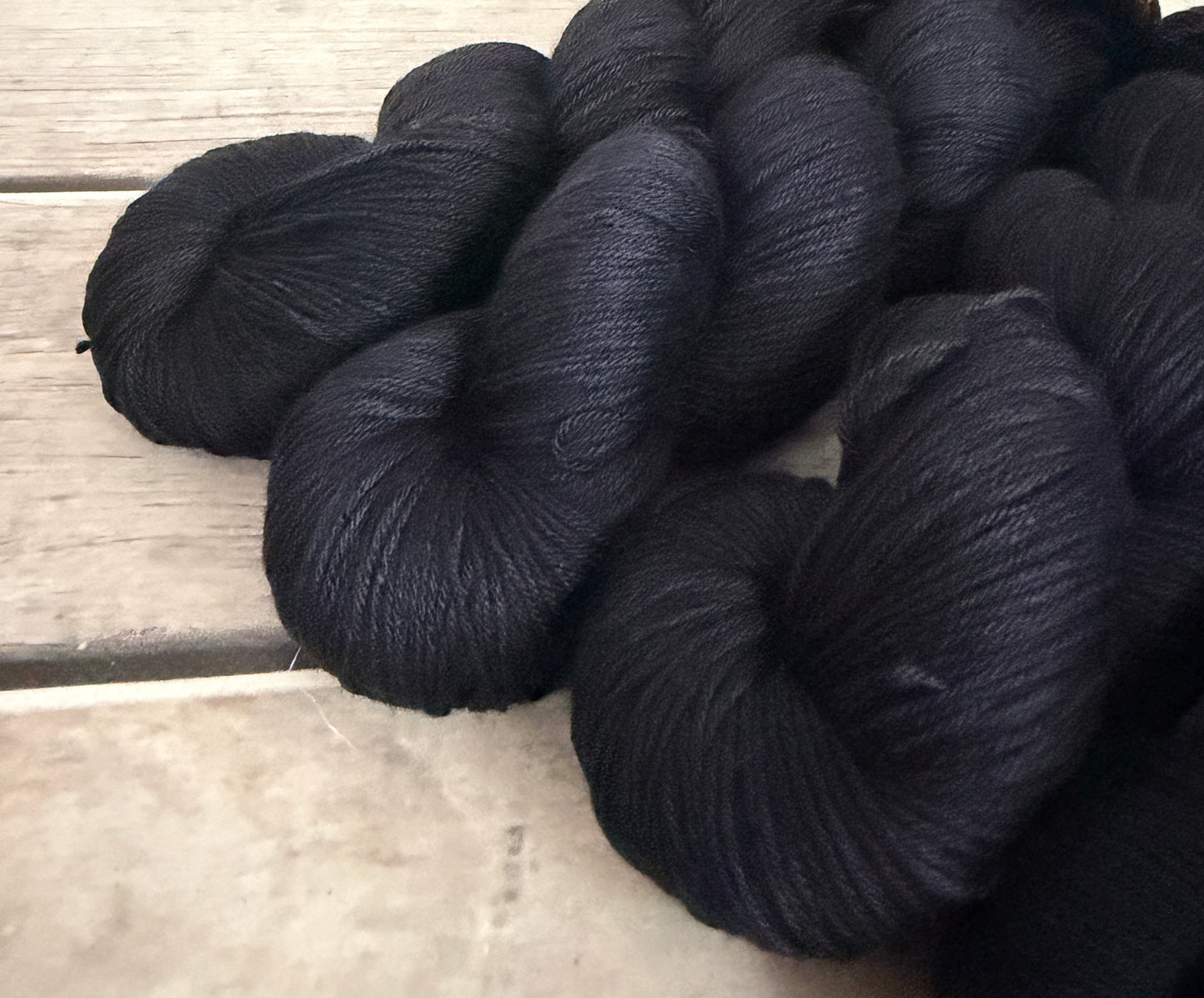 Dark Night - 4 ply Mulberry silk - Pekoe f