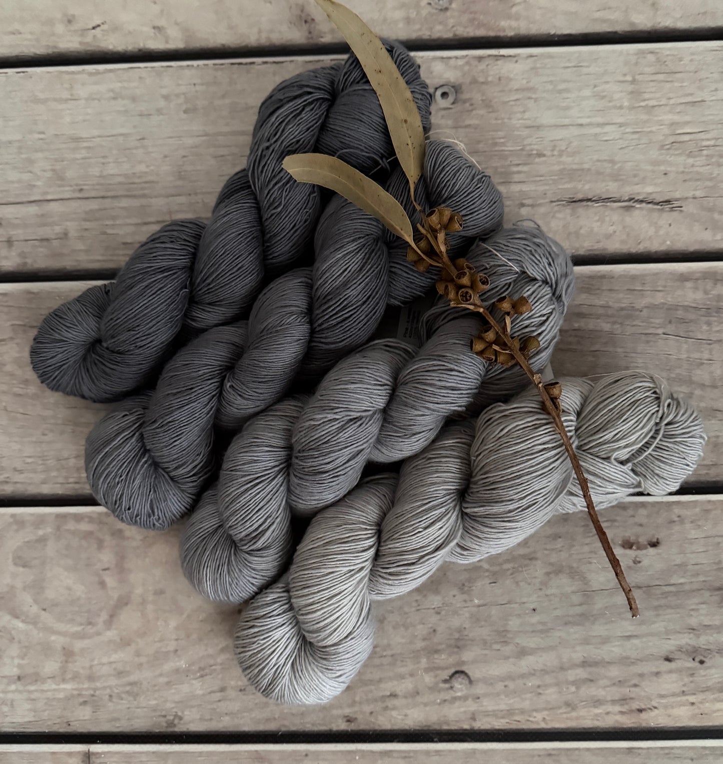 Hush_ 4 skein fade_ sw merino single _ Pine