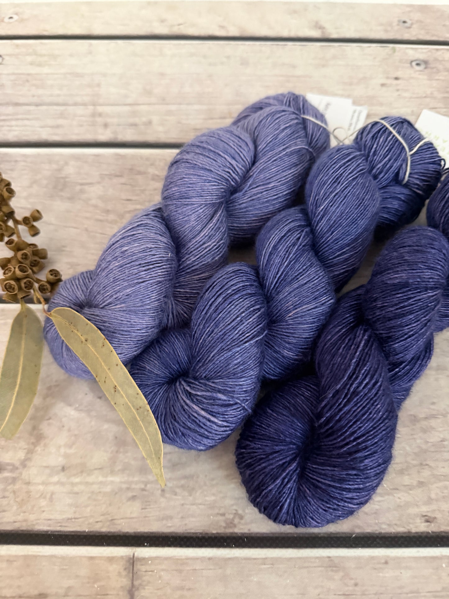 Gloam - 3 skein set - 4 ply single/Osmanthus