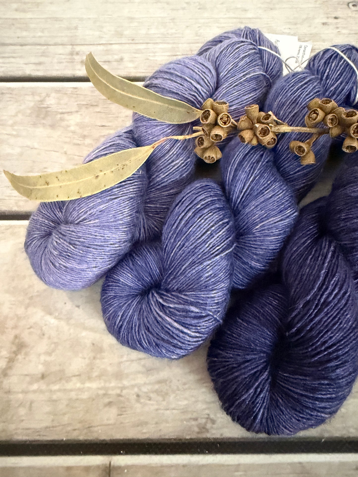 Gloam - 3 skein set - 4 ply single/Osmanthus