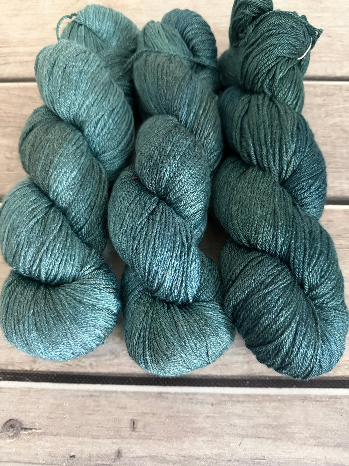 Phoenix Tail Fade - 4 ply silk/ merino - Jasmine 4