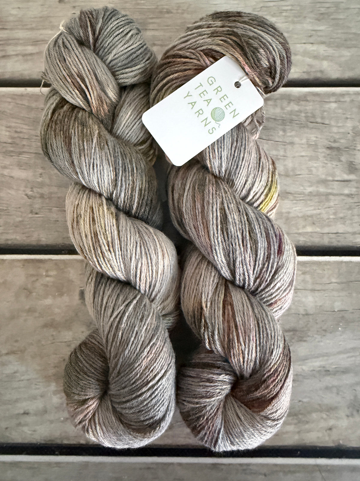 Speckled Oats on cotton/merino 4 ply - Laoshan