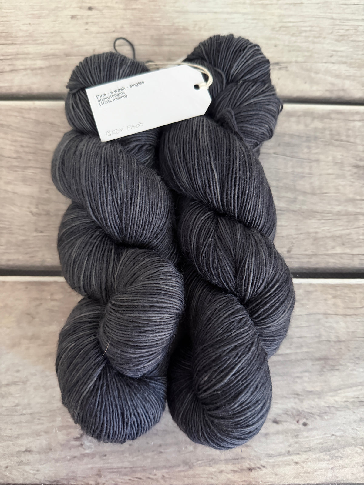 Storm Crow ooak - sw 4 ply merino single _ Pine