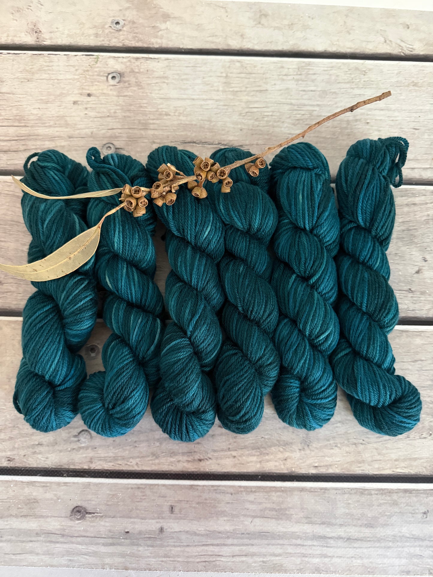Phoenix #11 - merino/nylon, Darjeeling DK - 8 ply (50g skeins)