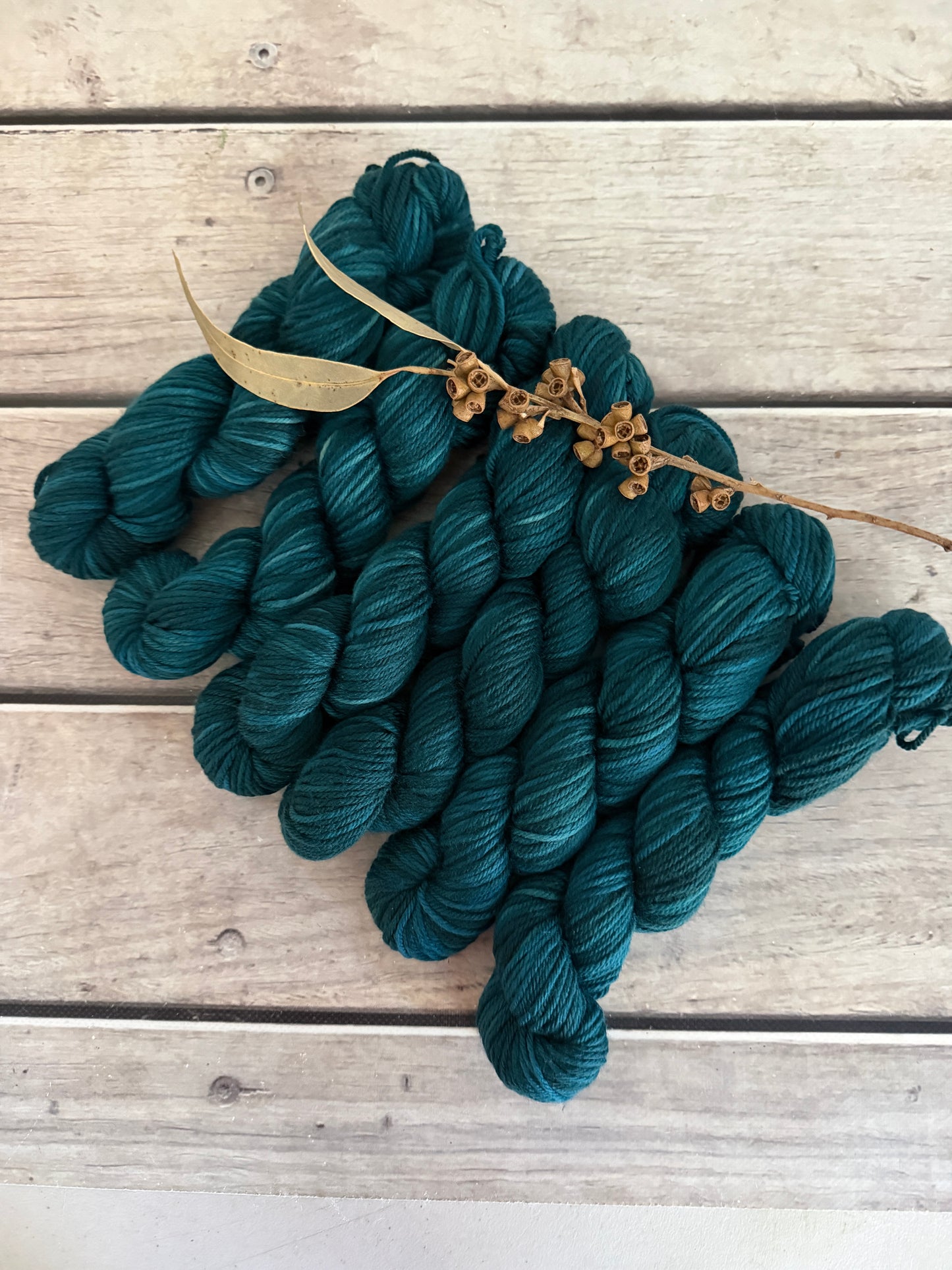 Phoenix #11 - merino/nylon, Darjeeling DK - 8 ply (50g skeins)