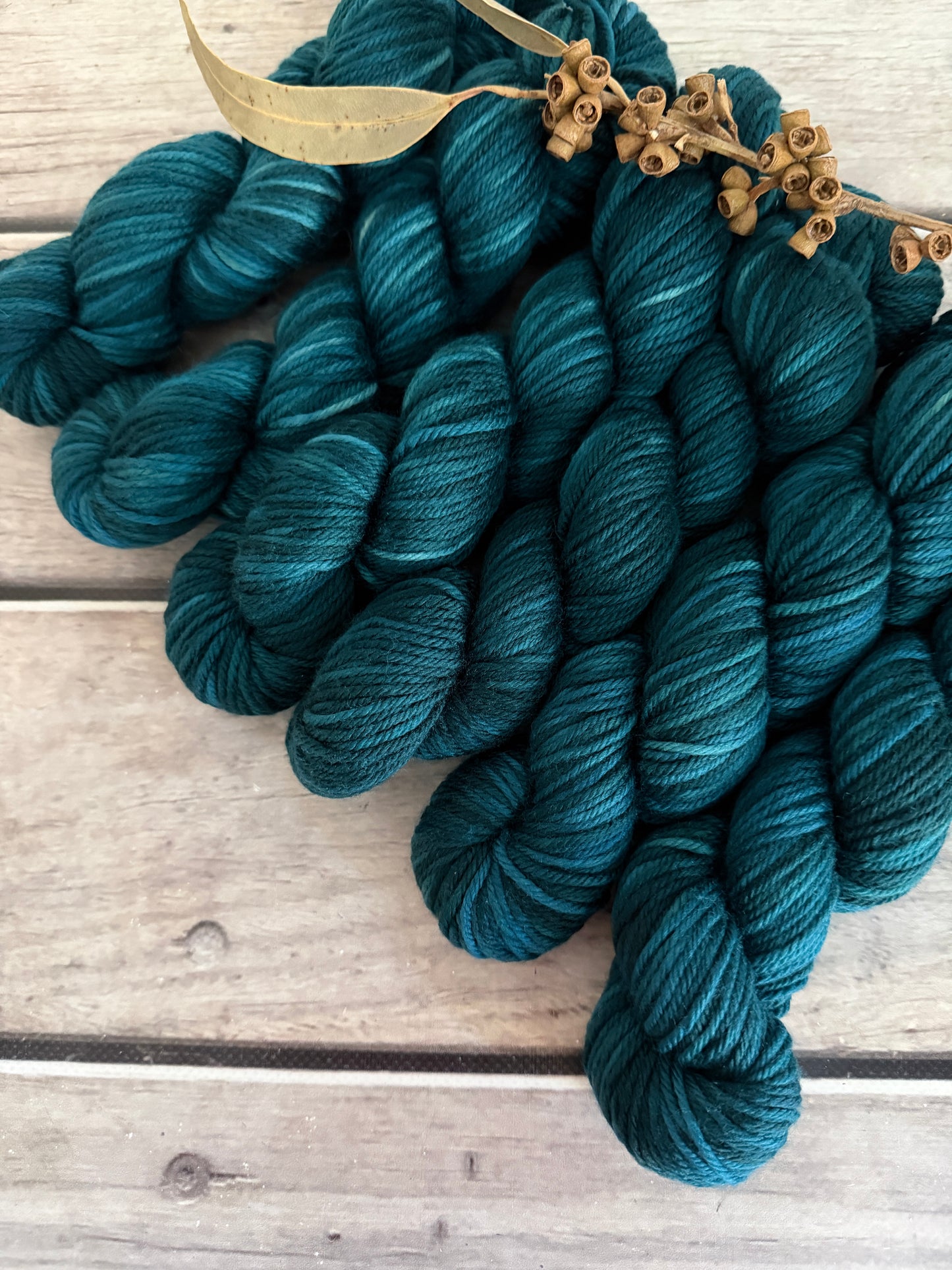 Phoenix #11 - merino/nylon, Darjeeling DK - 8 ply (50g skeins)