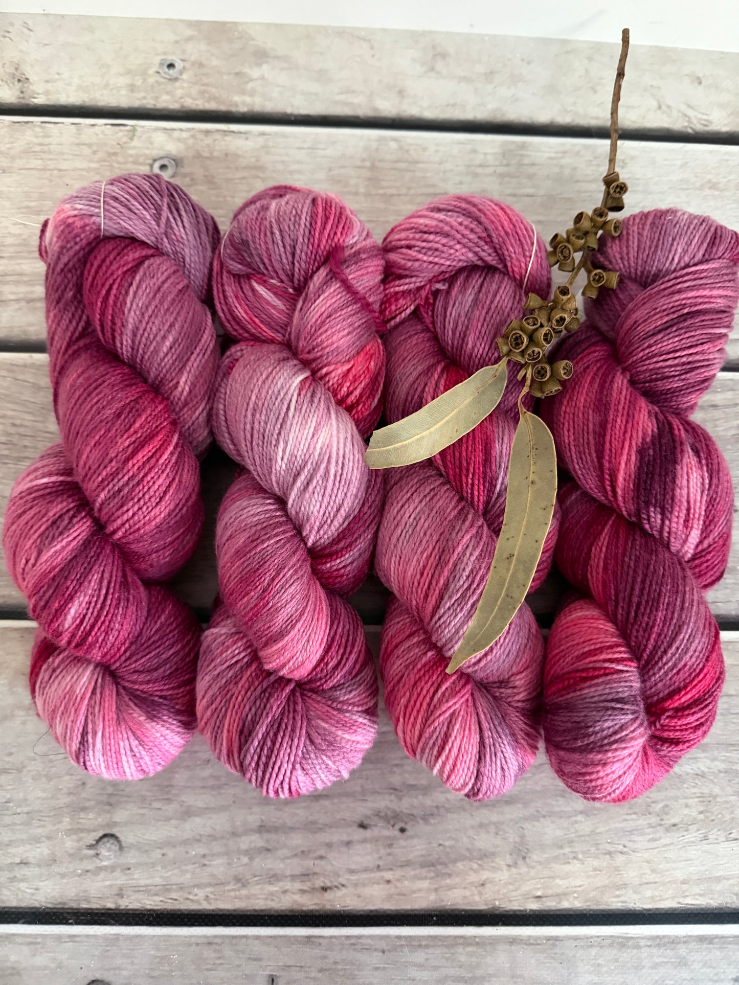 Cranberry Crush - Aussie Merino 4 Ply - Billy 4