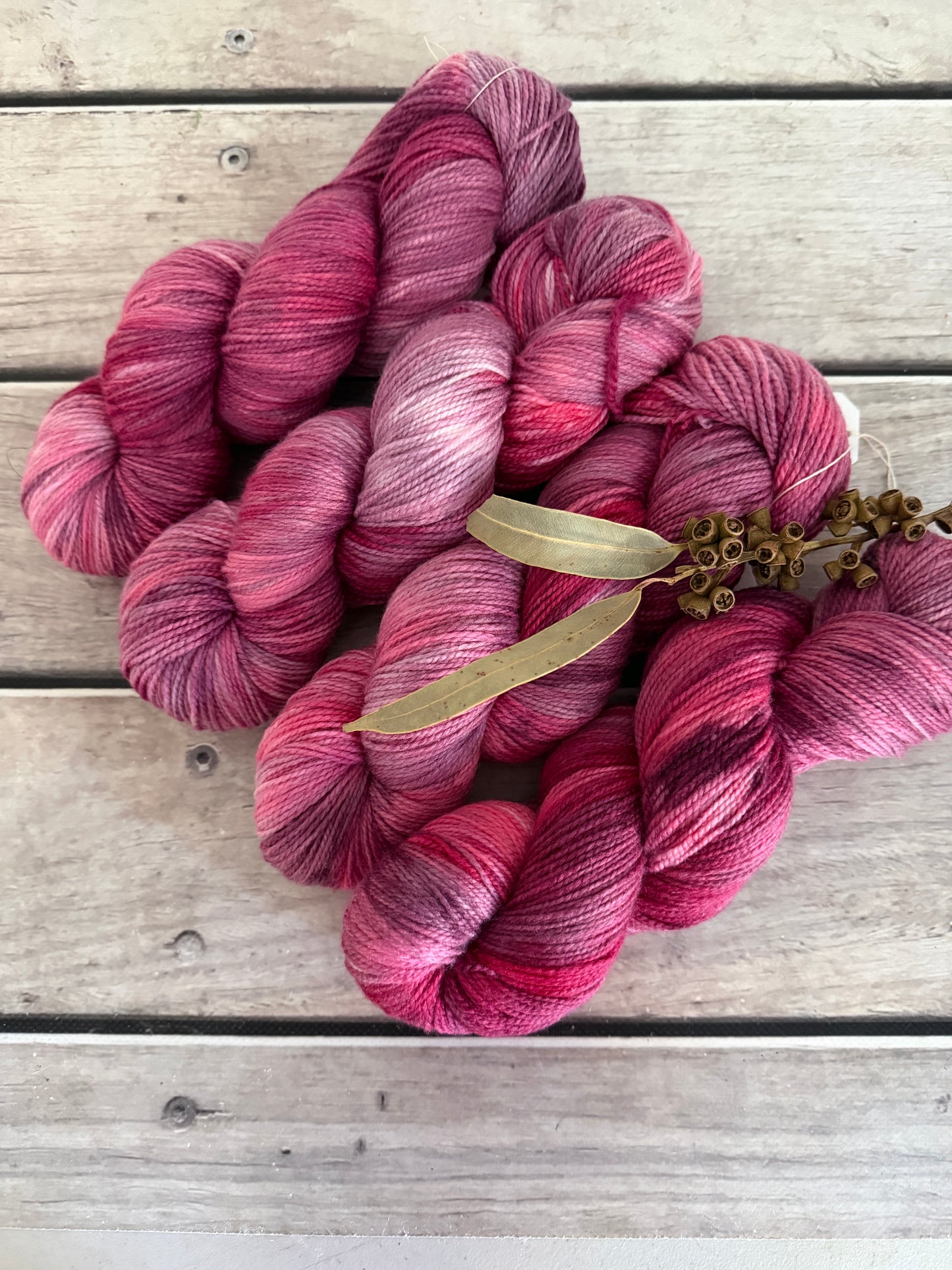 Cranberry Crush - Aussie Merino 4 Ply - Billy 4