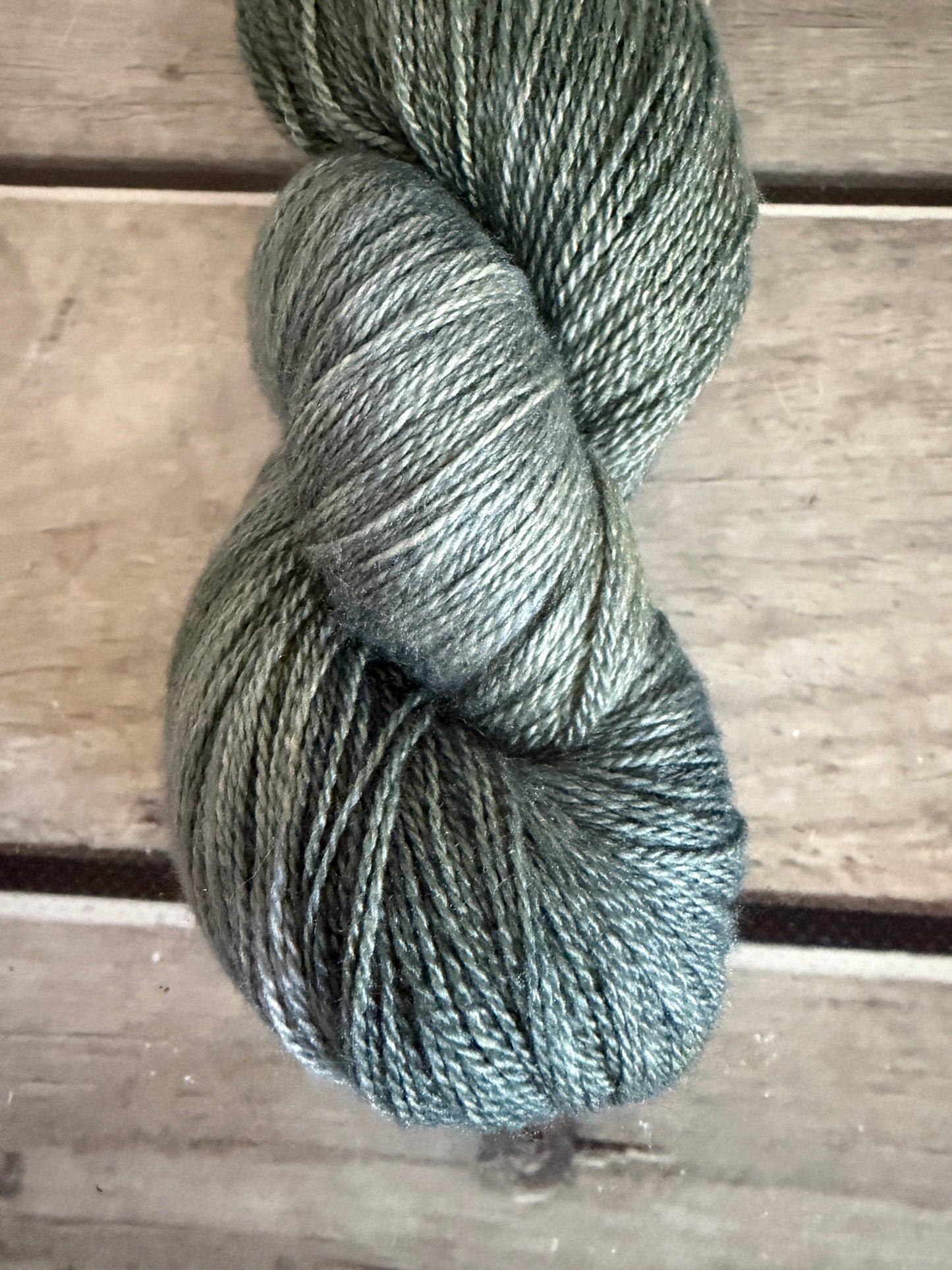 Under the Kurrajong Tree - 3 ply silk and merino - White Cloud