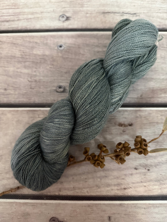 Under the Kurrajong Tree - 3 ply silk and merino - White Cloud