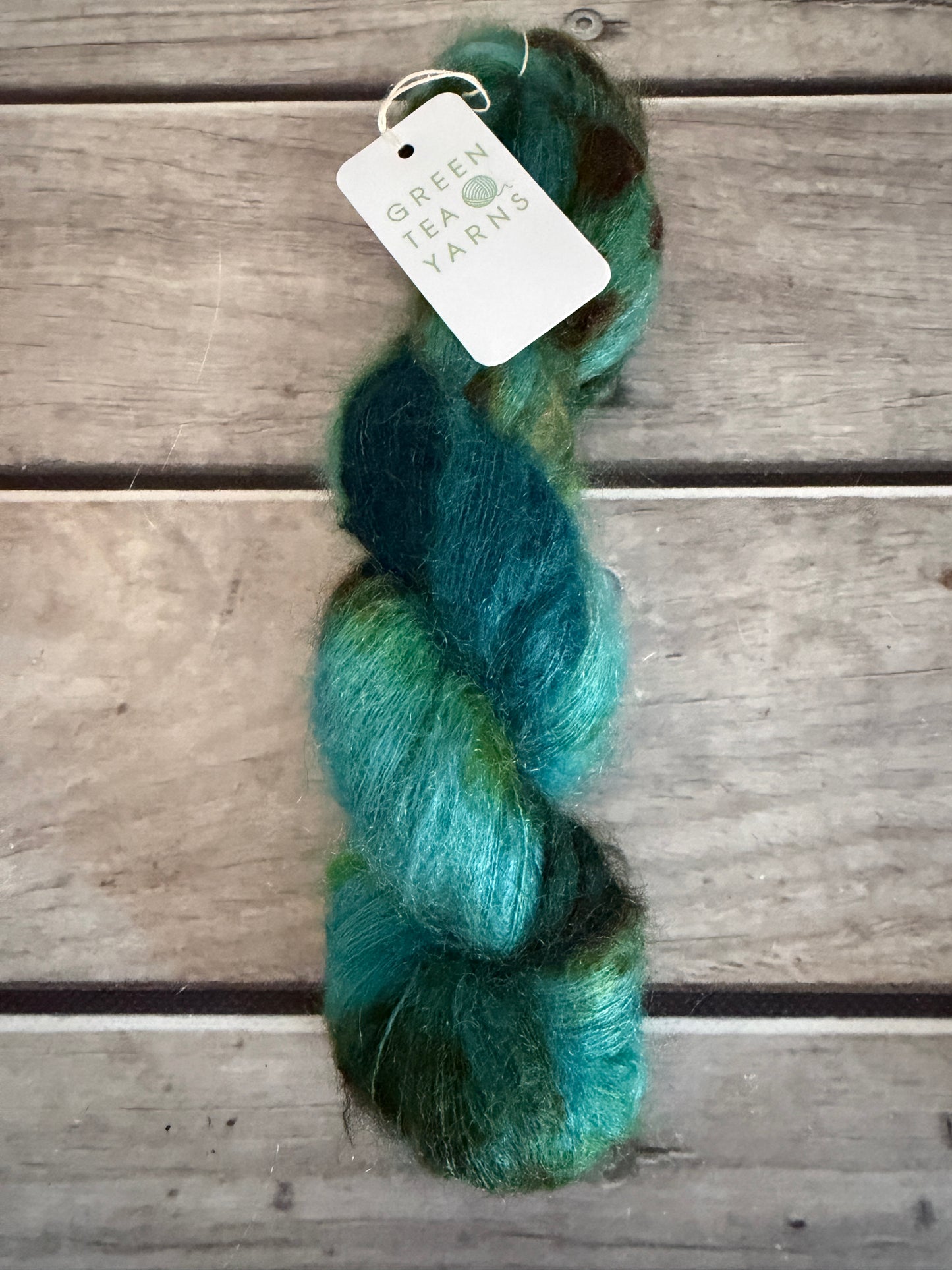 Patina - 2 ply lace in Mohair and silk - ShuiYun