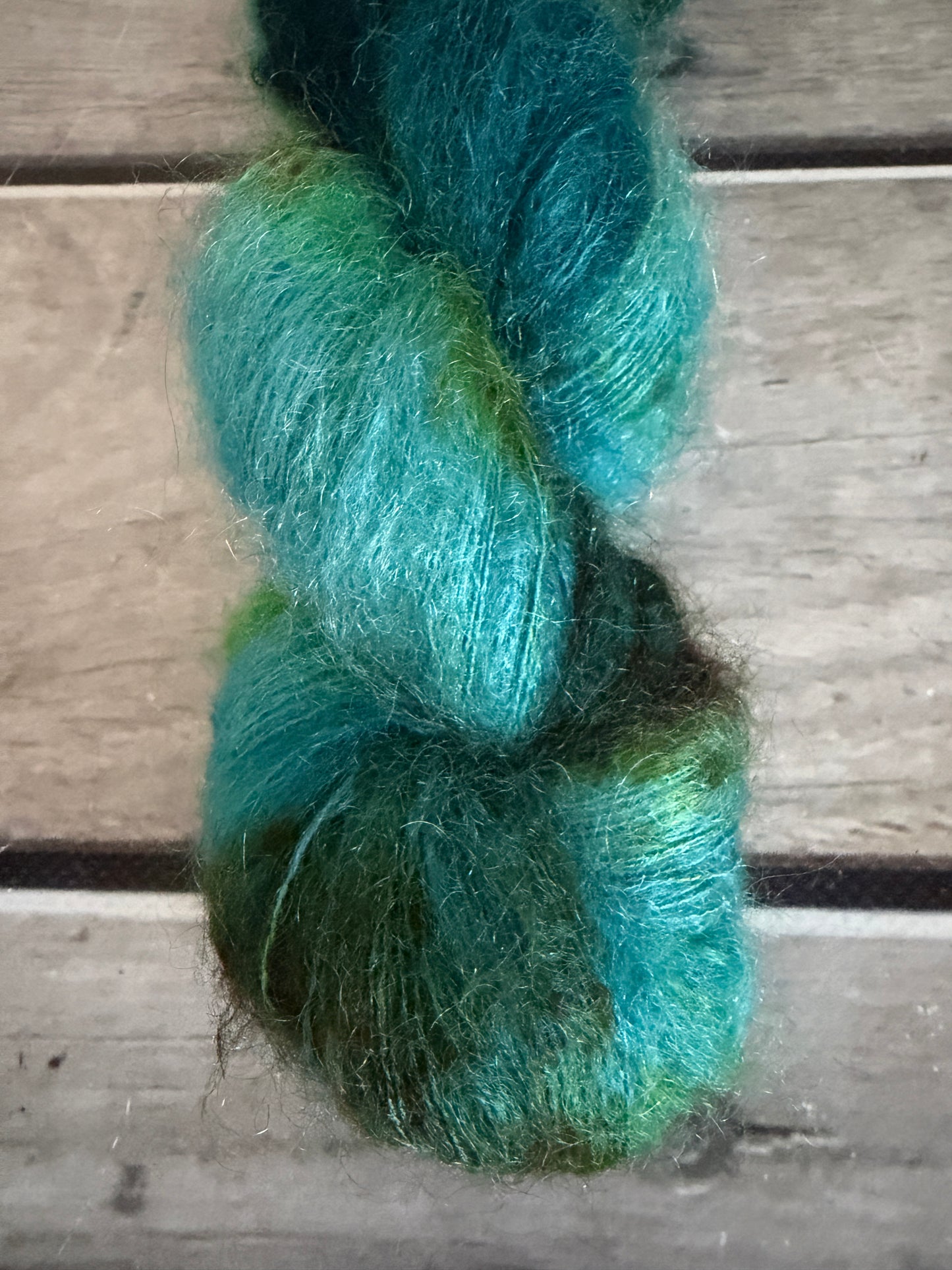 Patina - 2 ply lace in Mohair and silk - ShuiYun