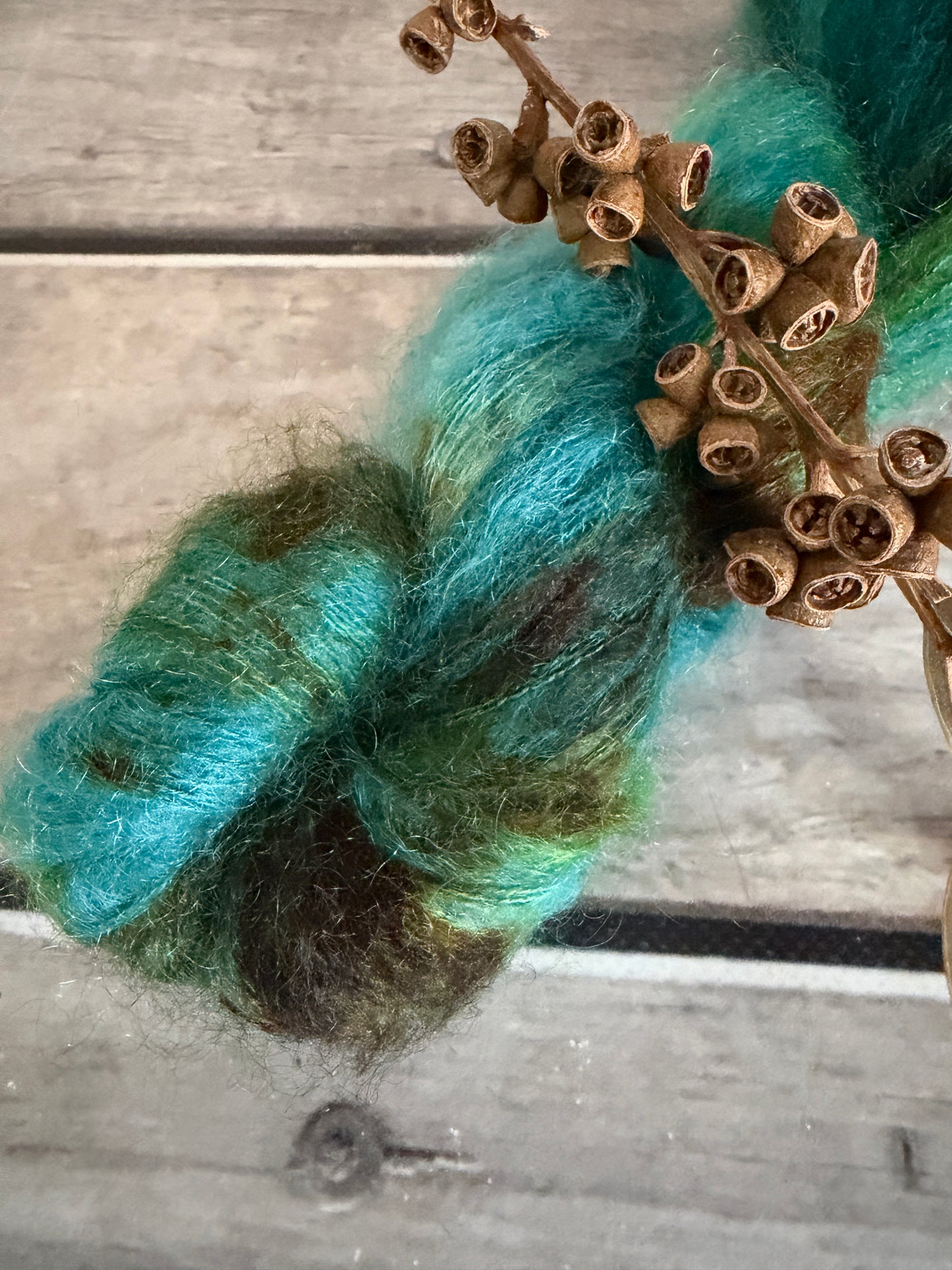 Patina - 2 ply lace in Mohair and silk - ShuiYun