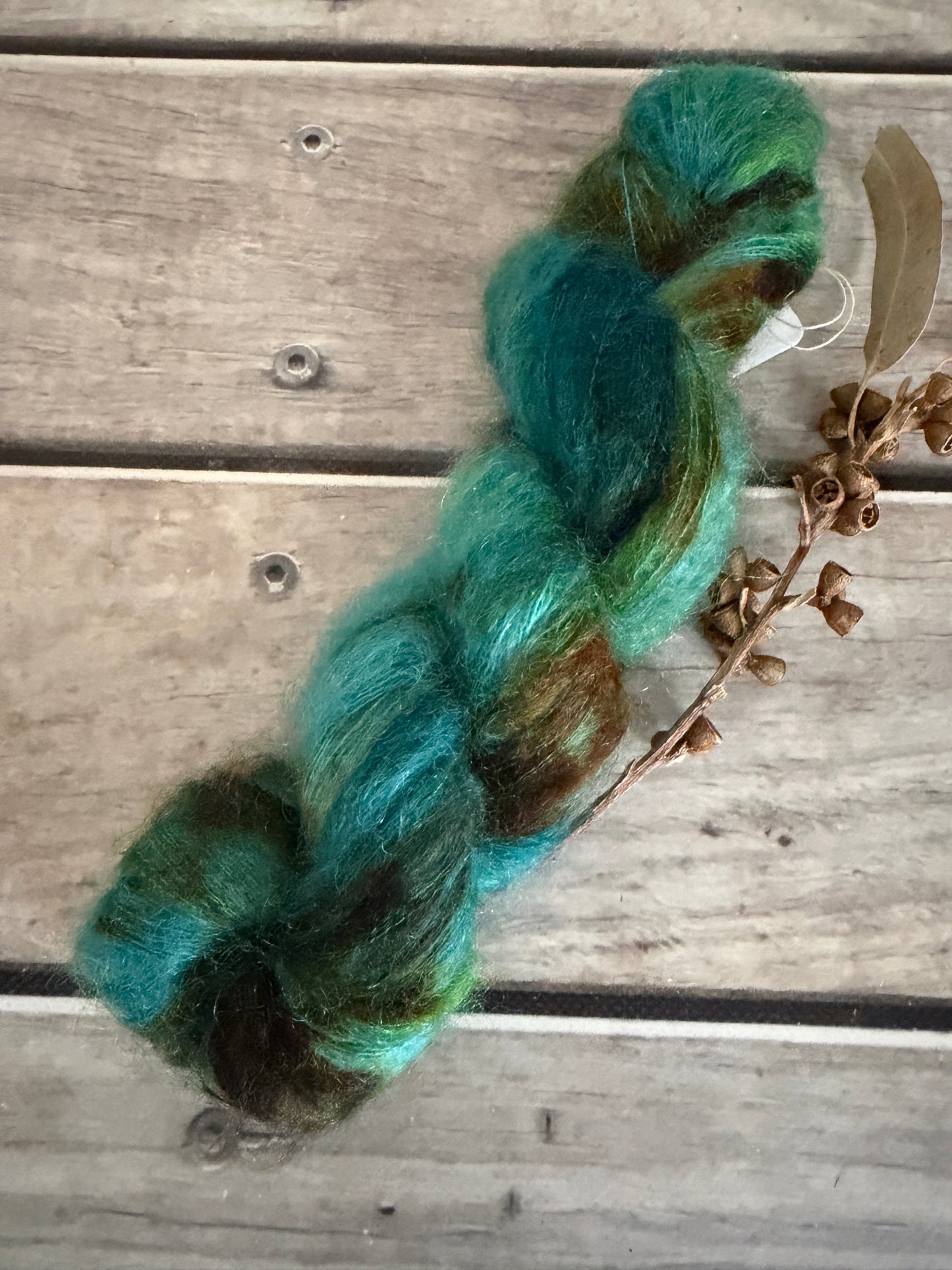 Patina - 2 ply lace in Mohair and silk - ShuiYun