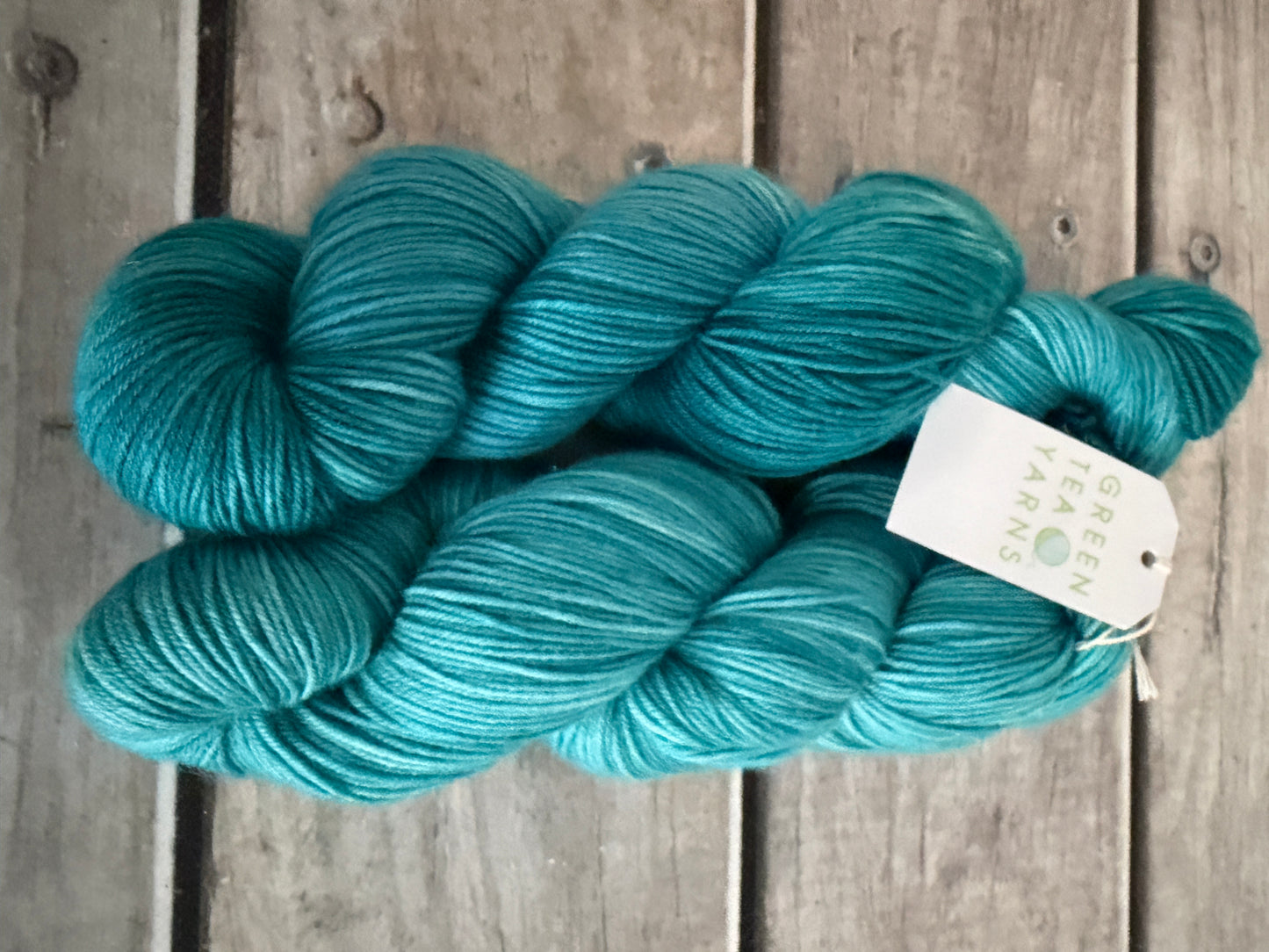 African Silk Moth #2- 4 ply sock yarn in merino/nylon - Darjeeling 4