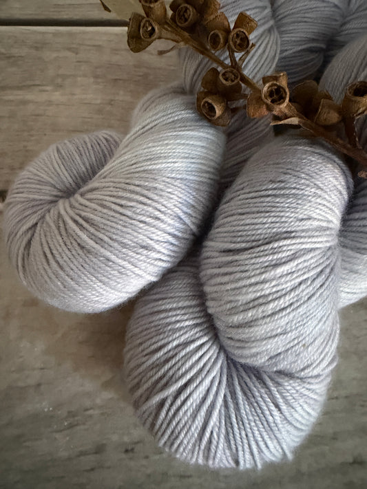 African Silk Moth #1 - merino/ nylon sock yarn - Darjeeling