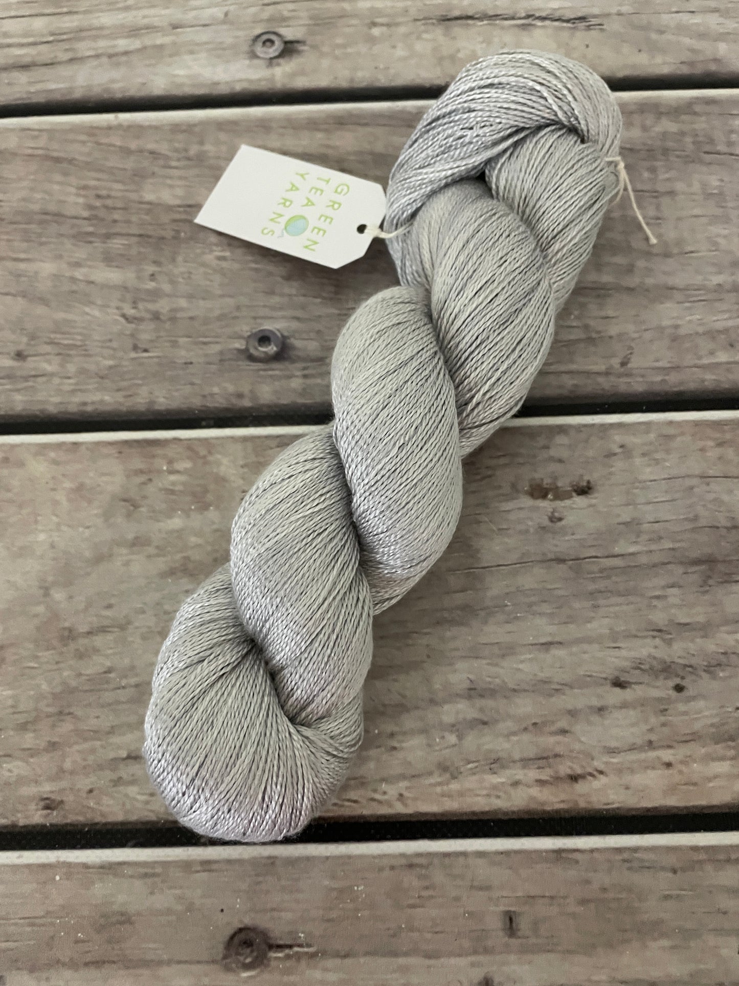 Silver Cloud - 3 Ply Mulberry Silk - Ginseng hl