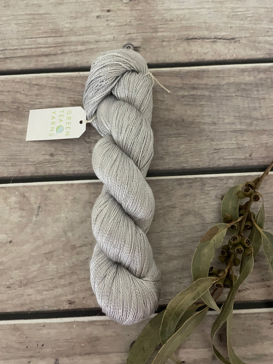 Silver Cloud - 3 Ply Mulberry Silk - Ginseng hl