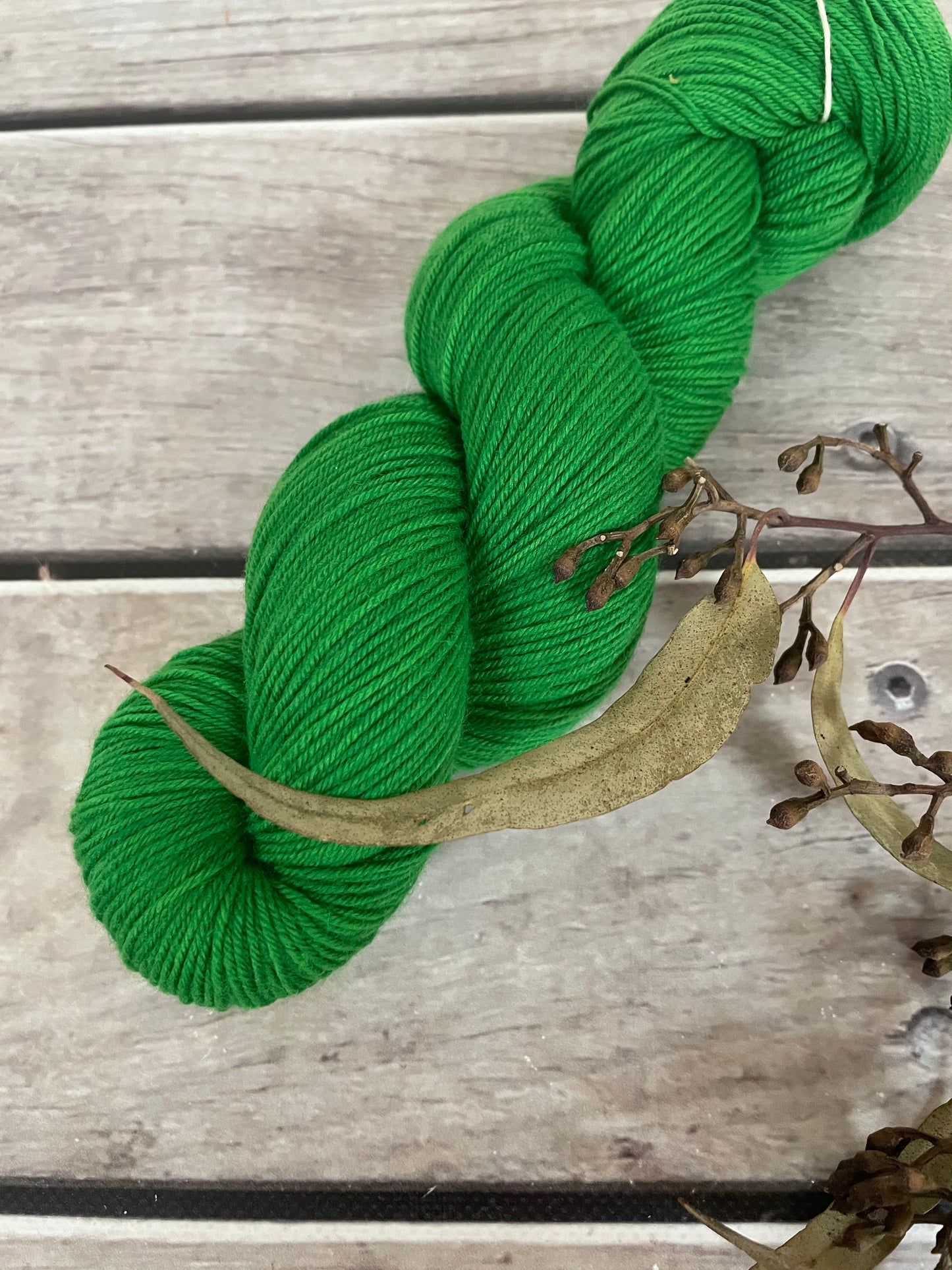 Peacock Green - Merino/silk - 4 Ply - Jasmin