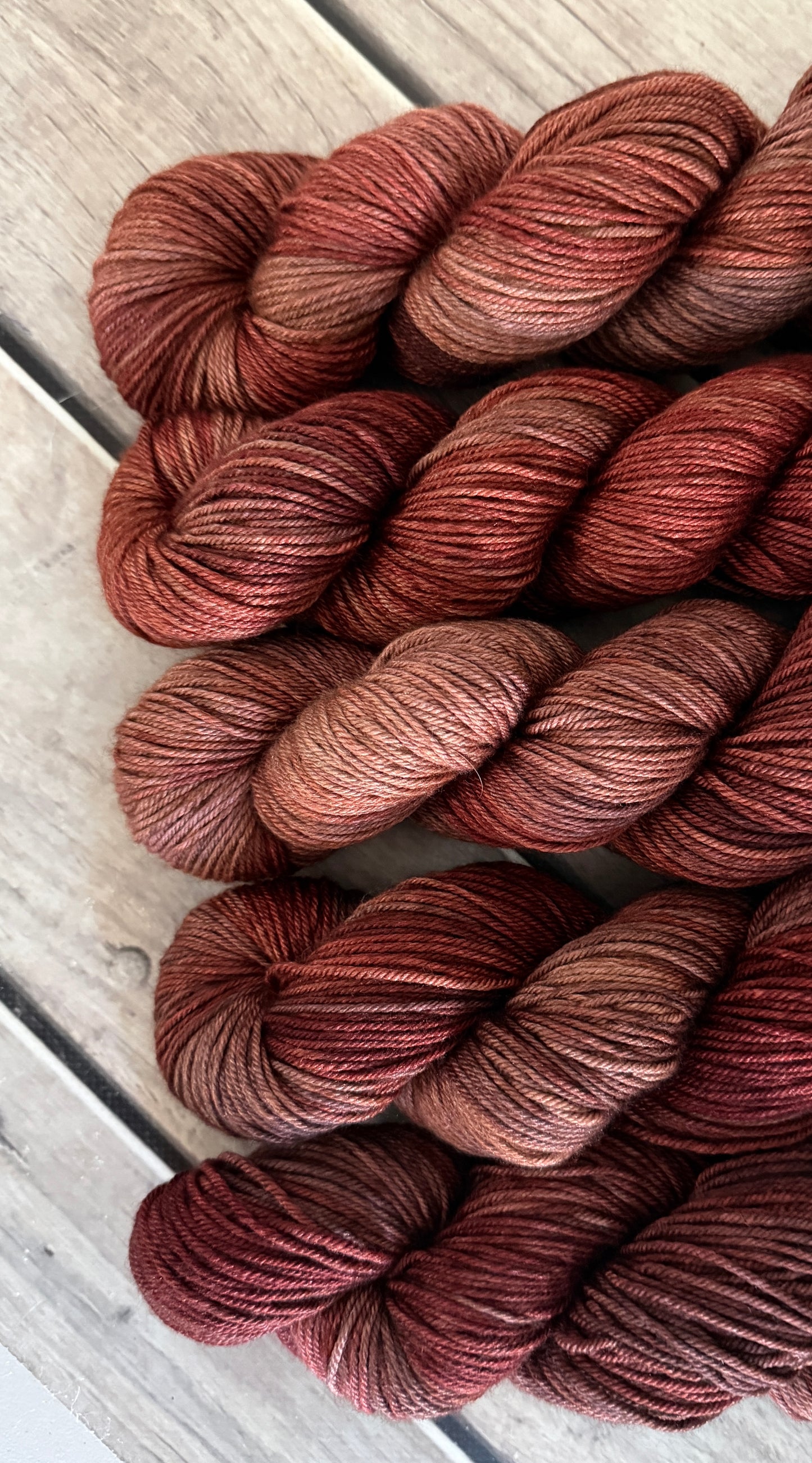 Lava Core -  8 ply merino/silk/yak - Masala 8
