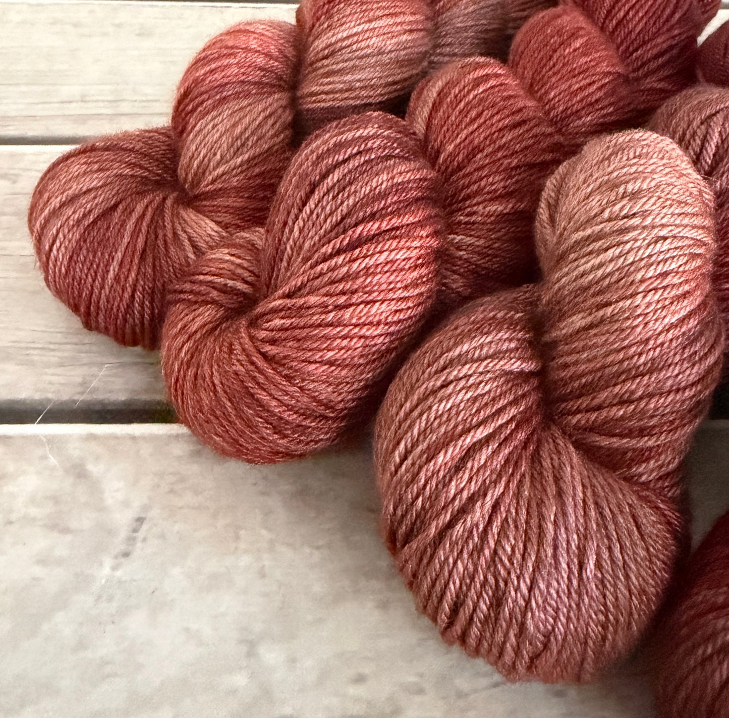 Lava Core -  8 ply merino/silk/yak - Masala 8