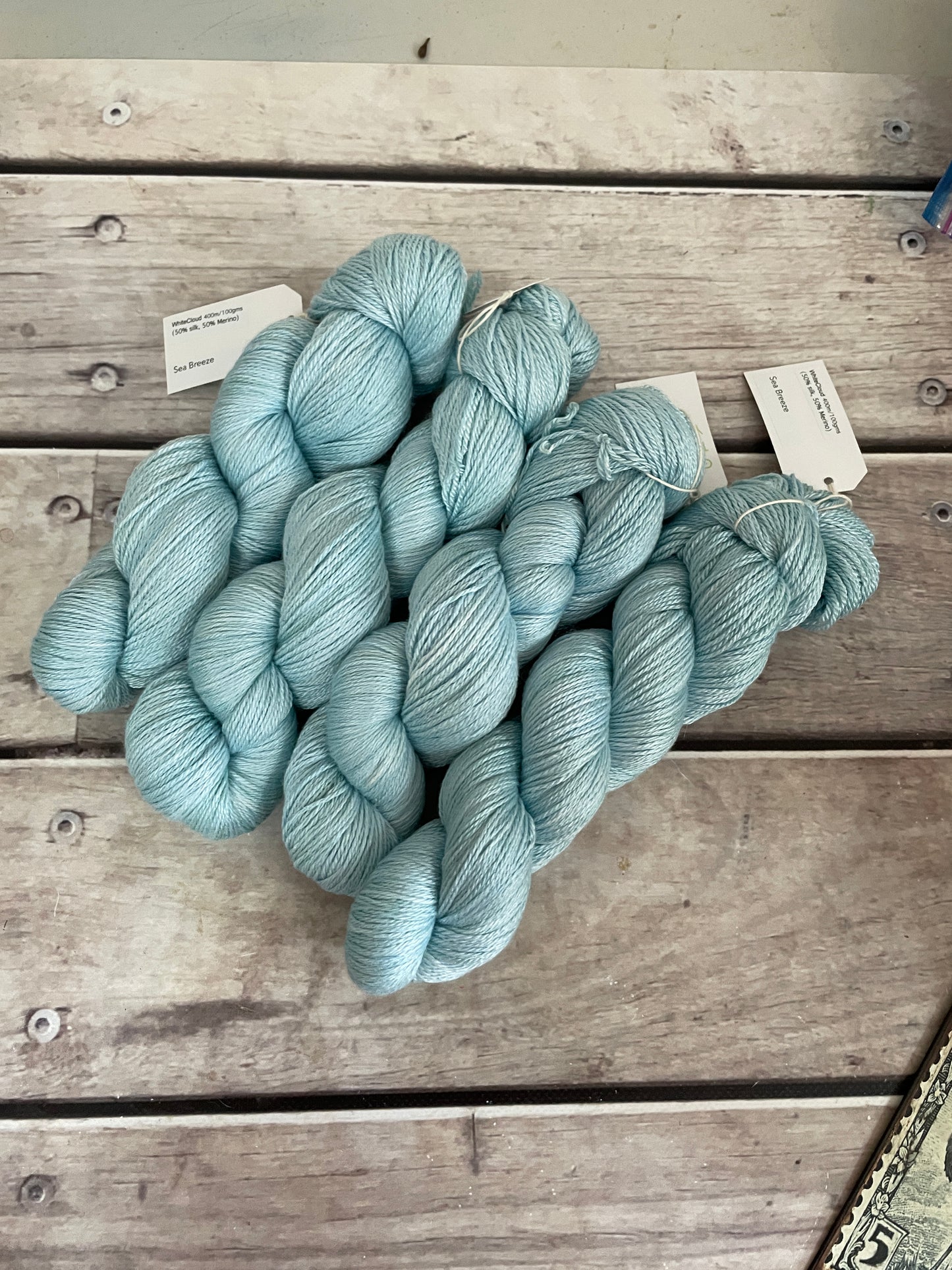 Sea Breeze - White Cloud f - 4 Ply