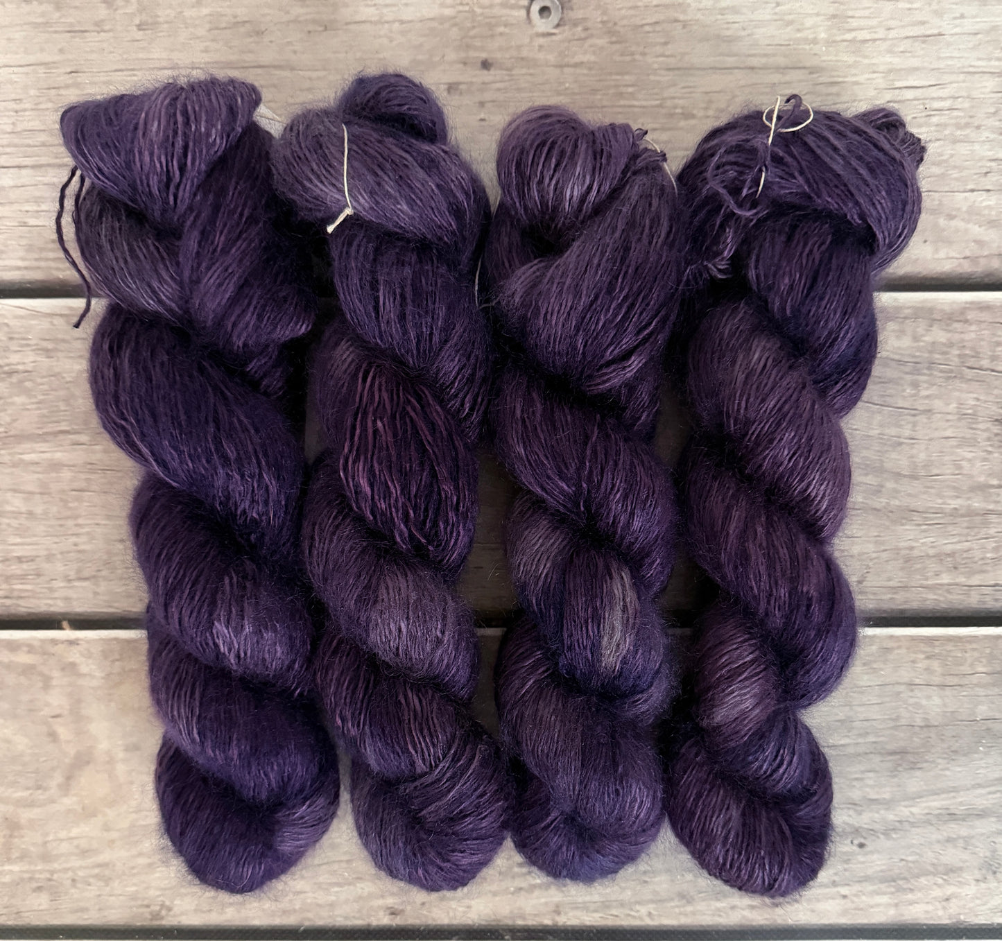 Dawn Haze - 5 ply silk/mohair and nylon - Rooibos