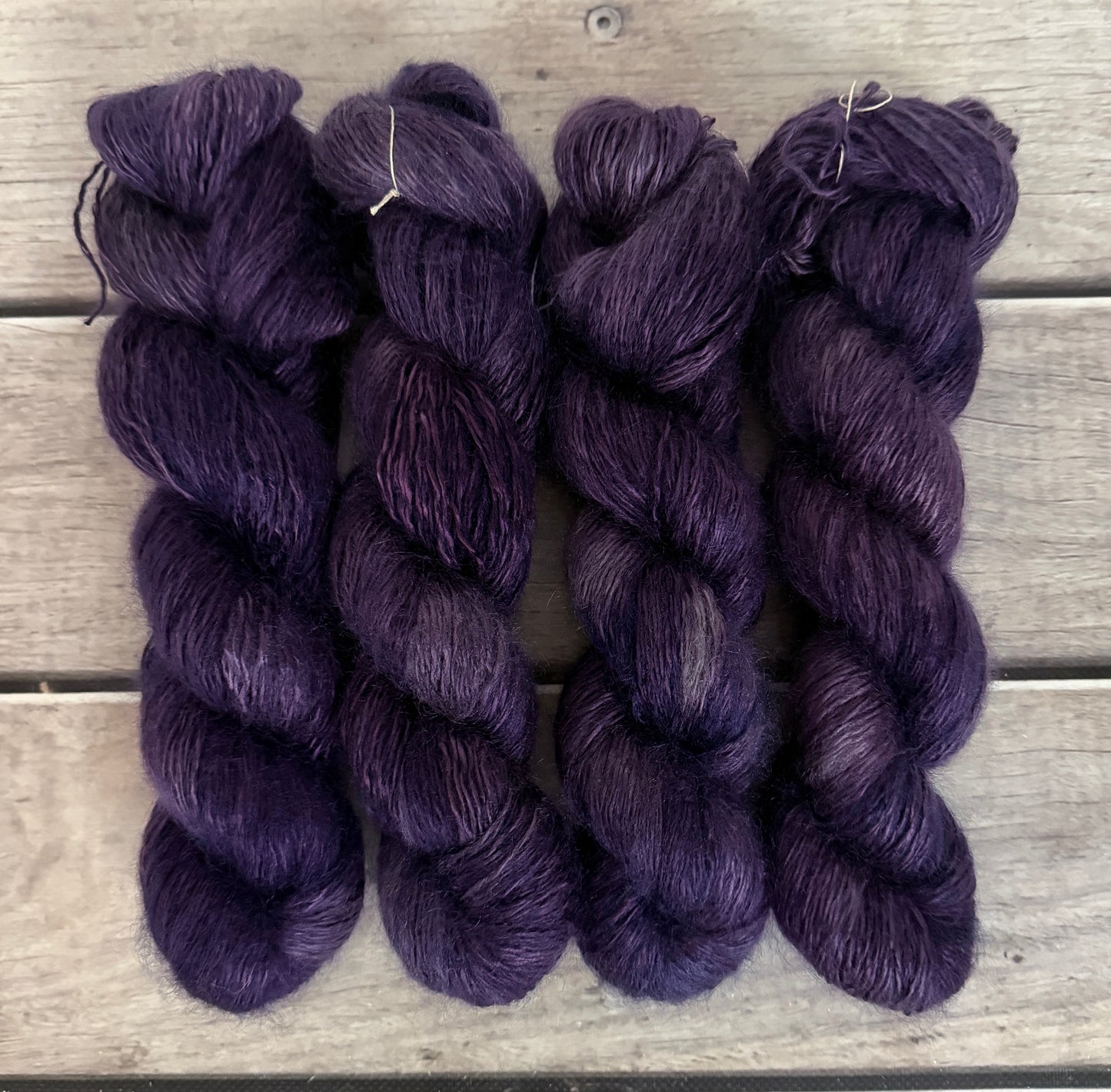Dawn Haze - 5 ply silk/mohair and nylon - Rooibos