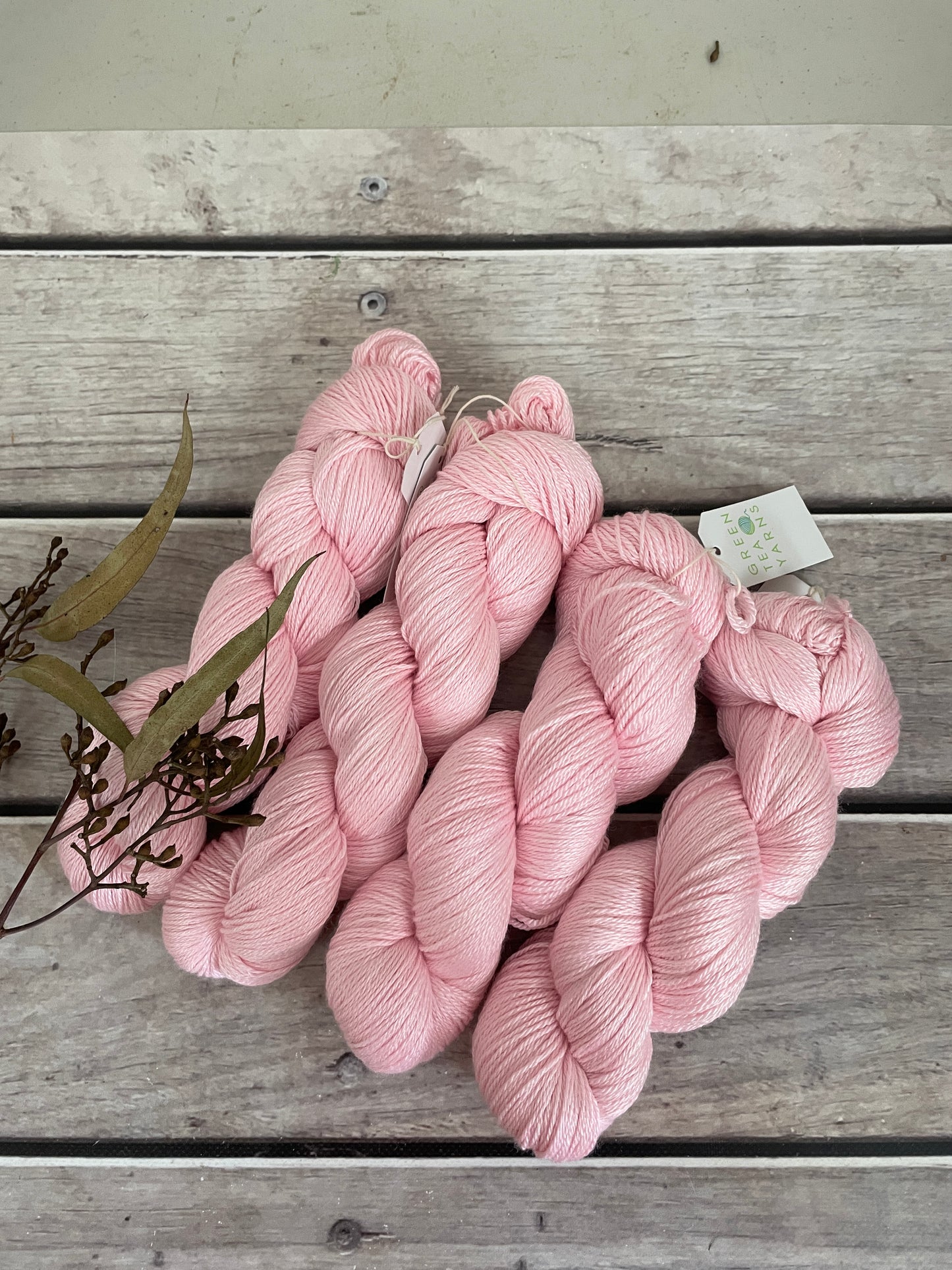 China Doll - 4 ply in silk and merino yarn - White Cloud