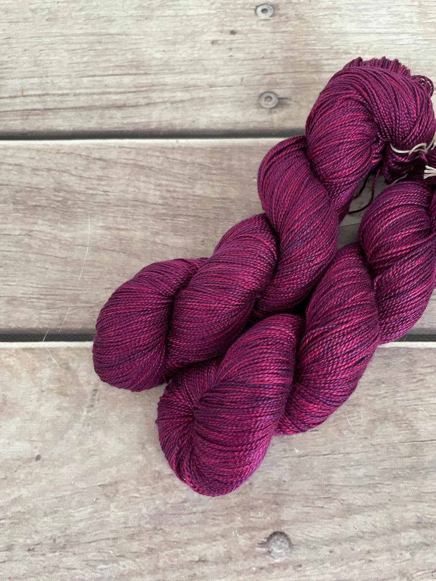 Be Mine - 4 ply in Mulberry silk - Ginseng f