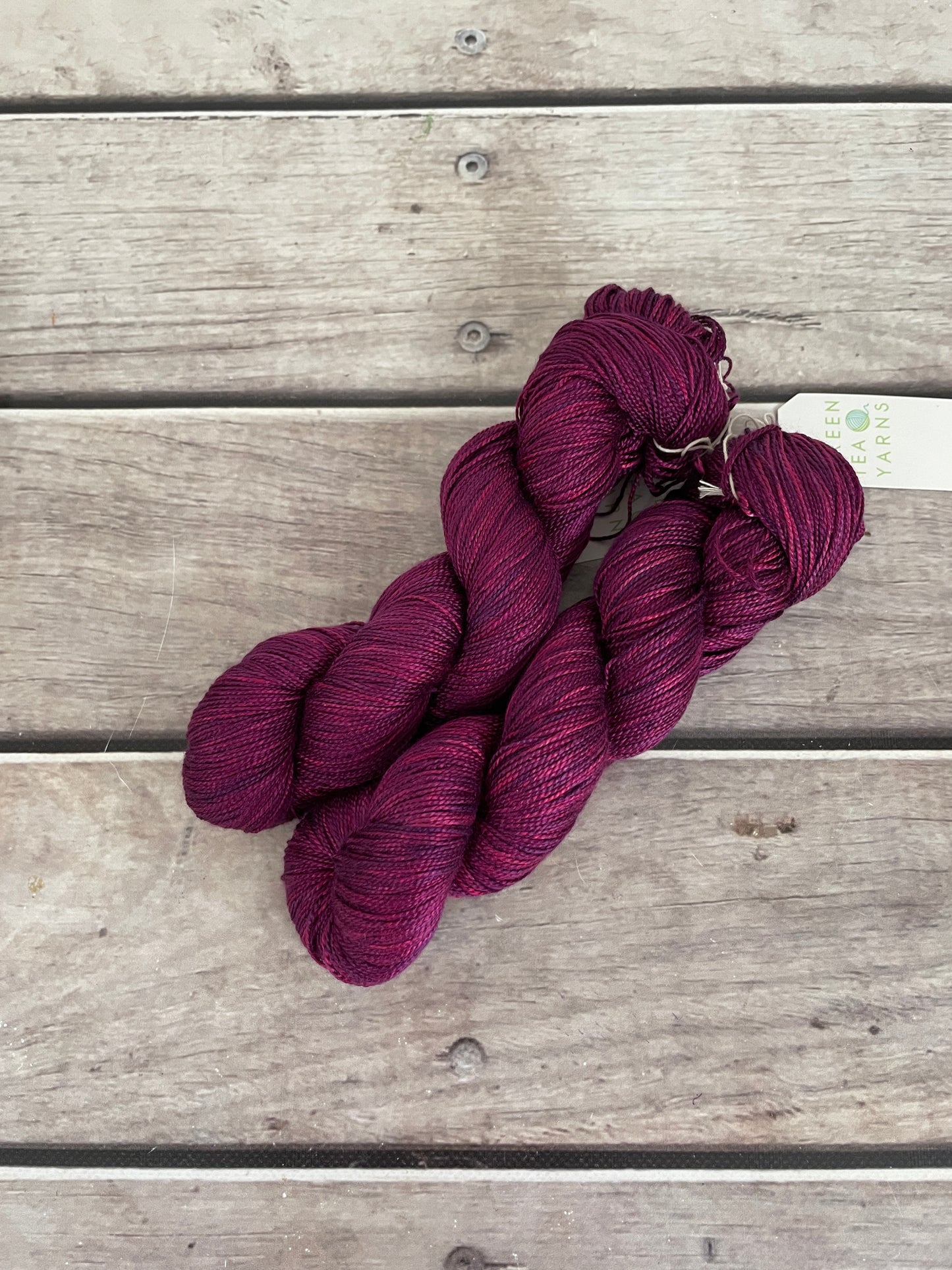 Be Mine - 4 ply in Mulberry silk - Ginseng f