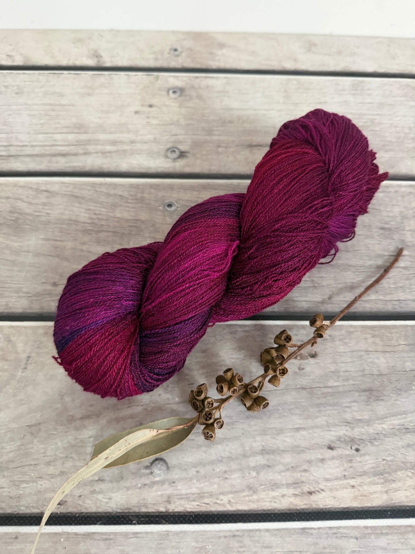 Wild Orchid - Tussah silk - 2 ply - Chai
