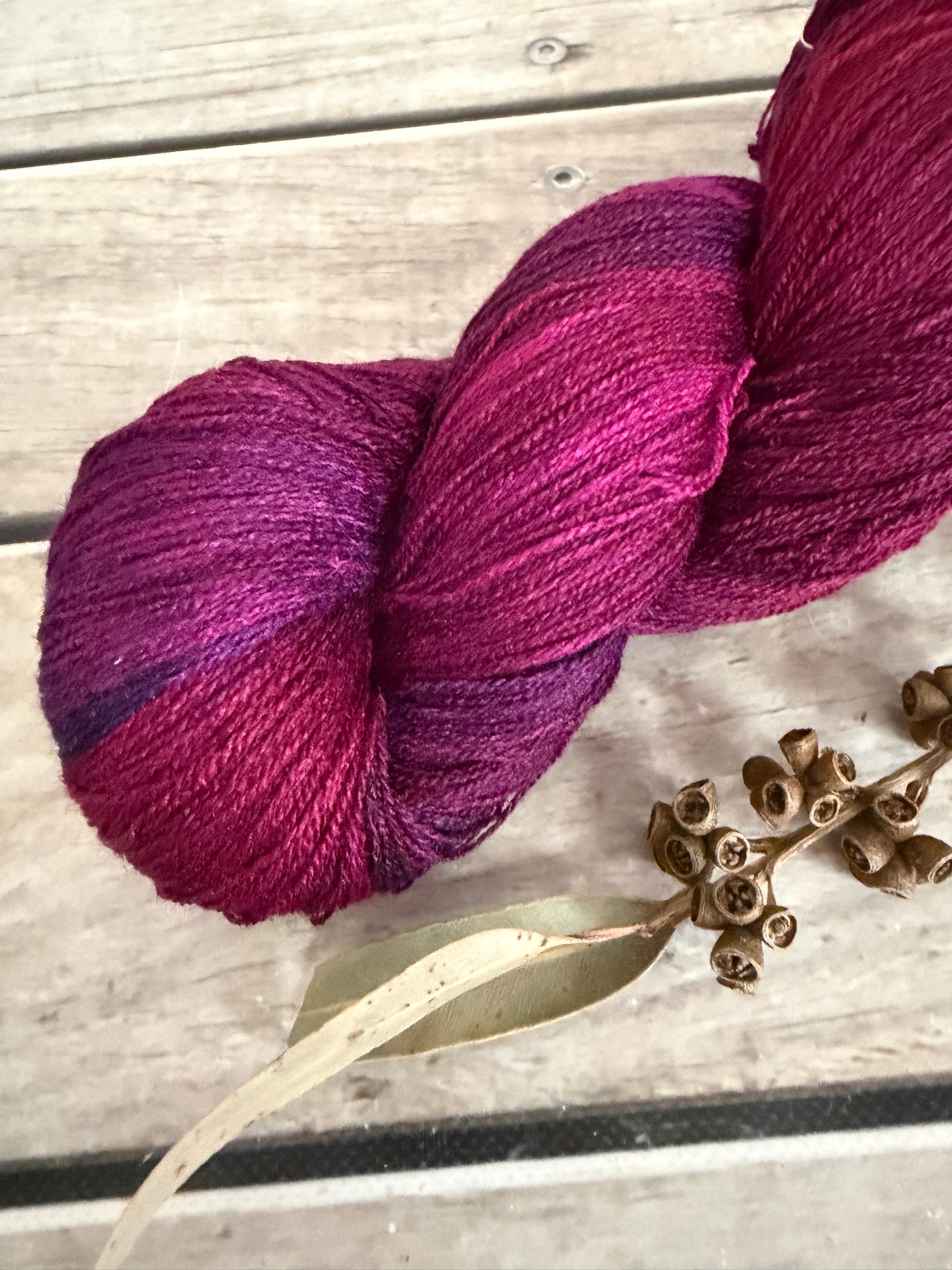 Wild Orchid - Tussah silk - 2 ply - Chai