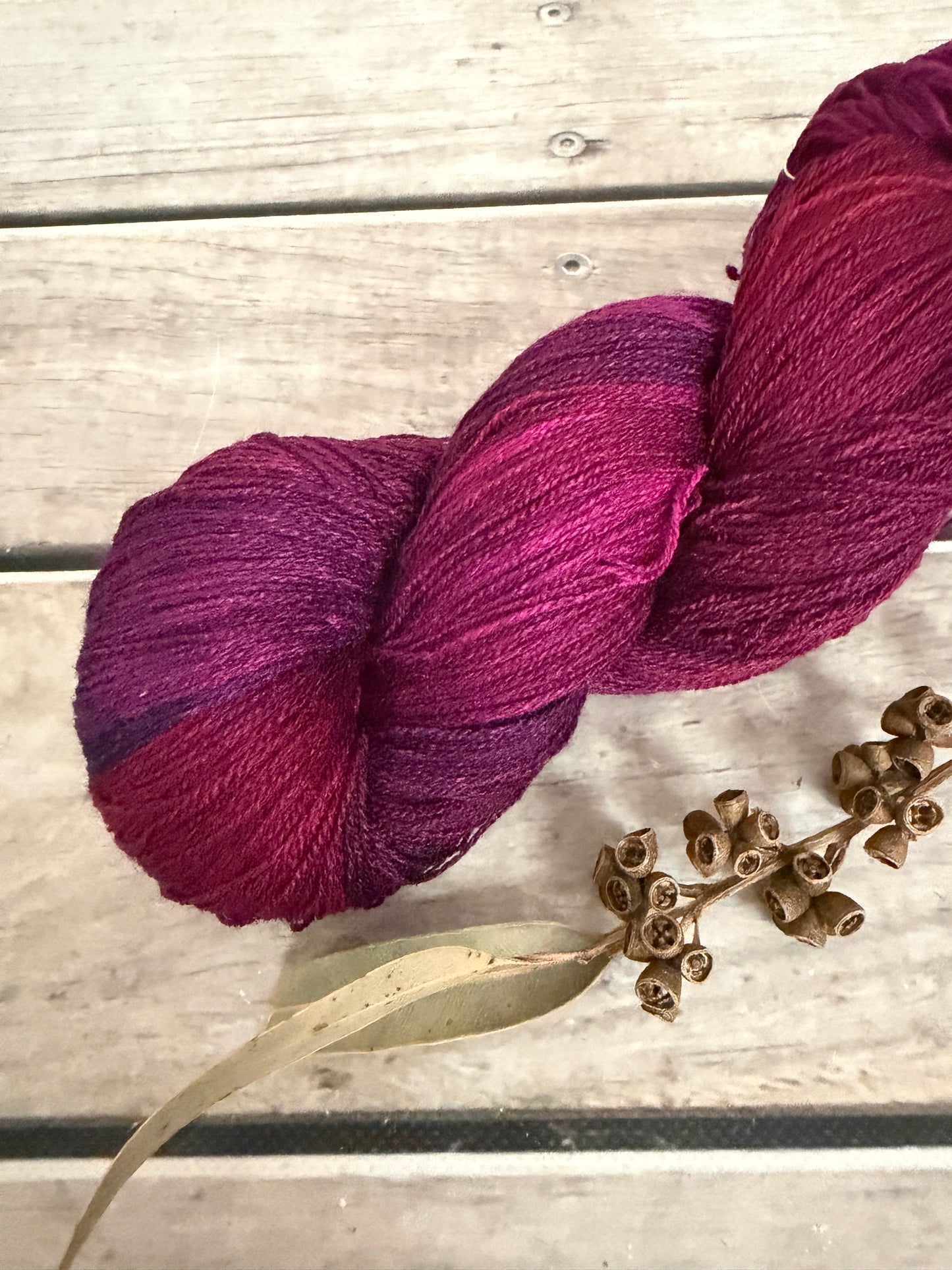 Wild Orchid - Tussah silk - 2 ply - Chai