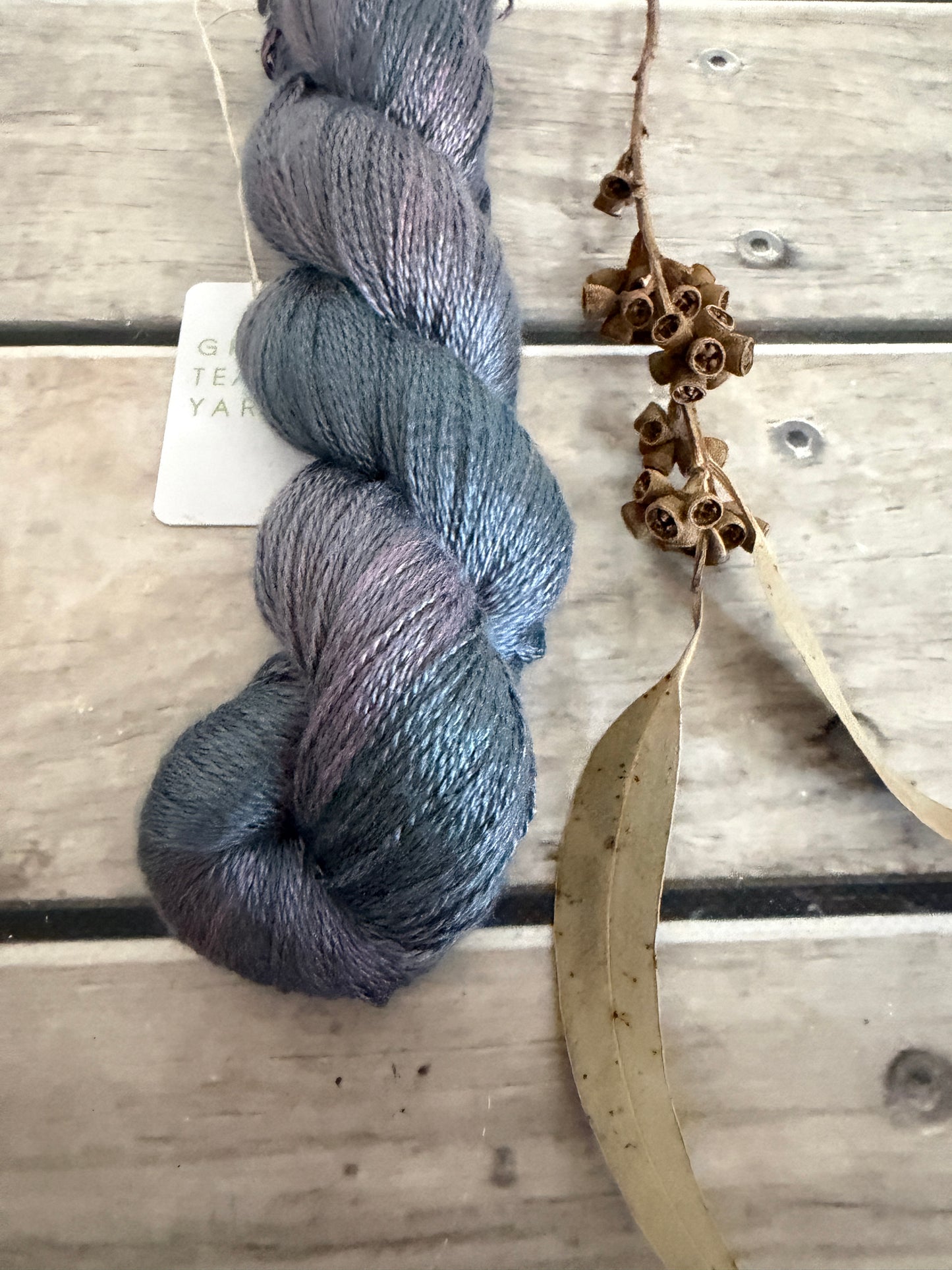 Twilight Light - 3 ply in Mulberry silk - Pekoe hl