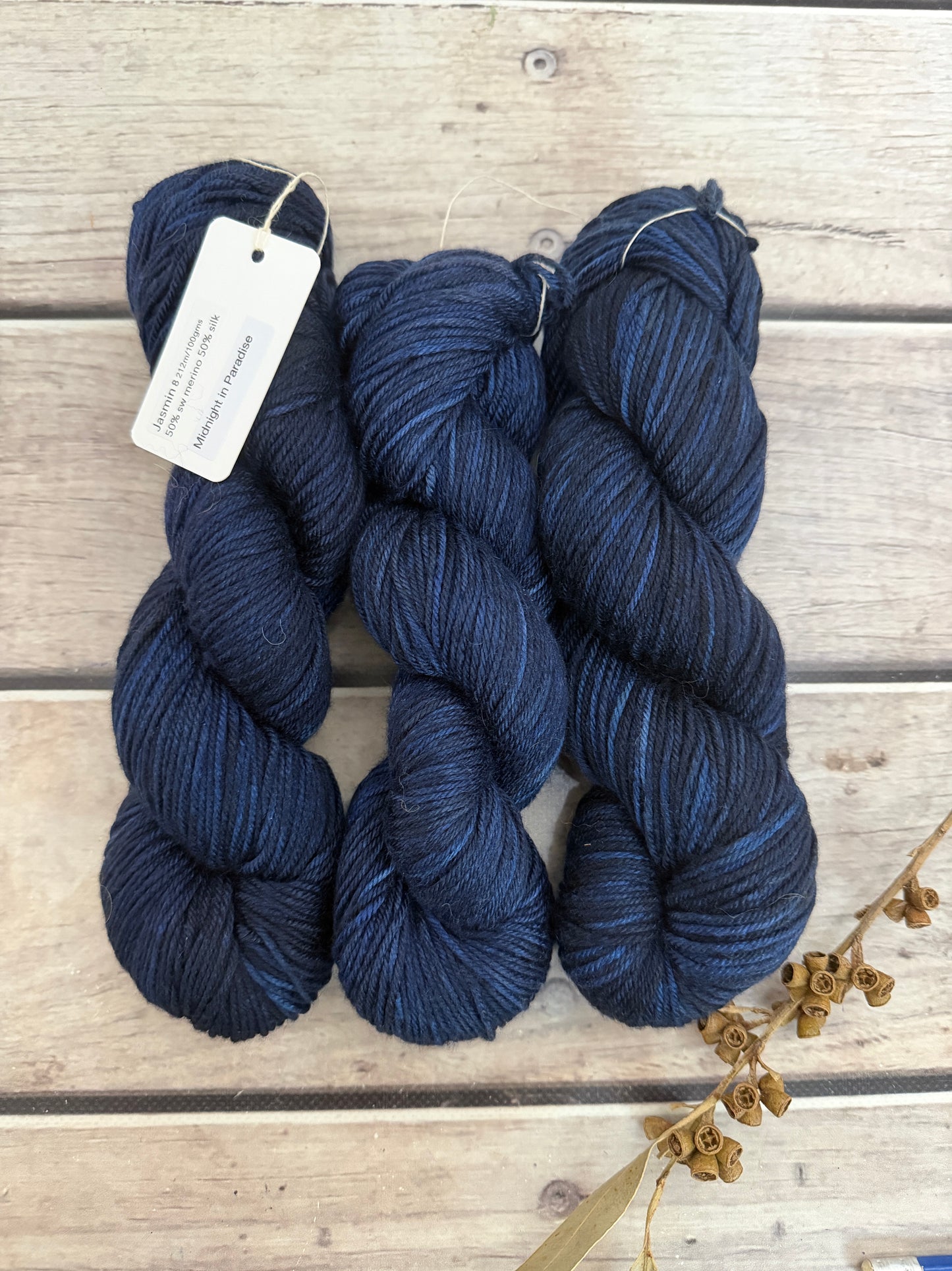 Midnight - merino/silk - Jasmine DK