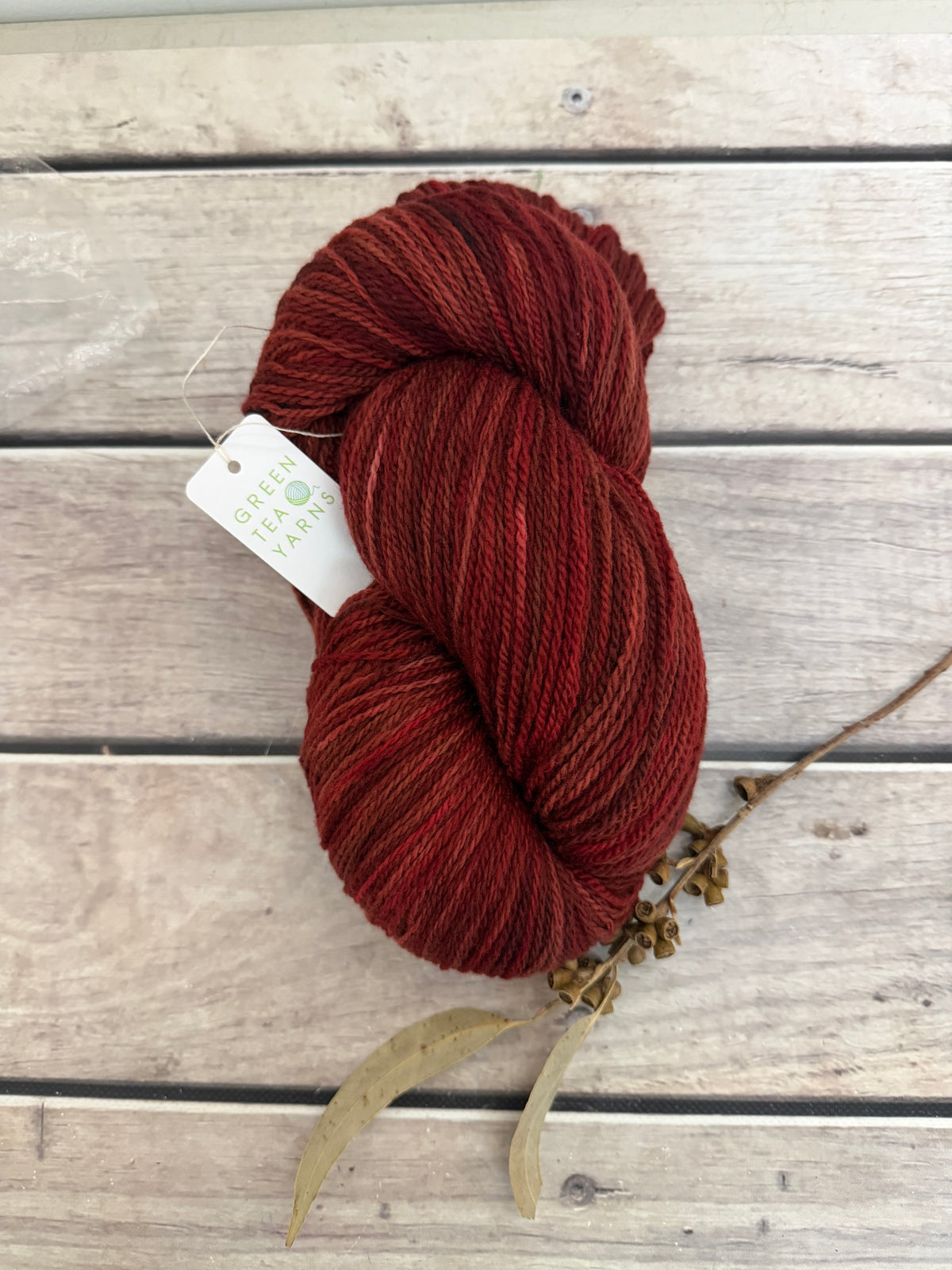 New Red on Billy Aussie Merino - 8ply DK