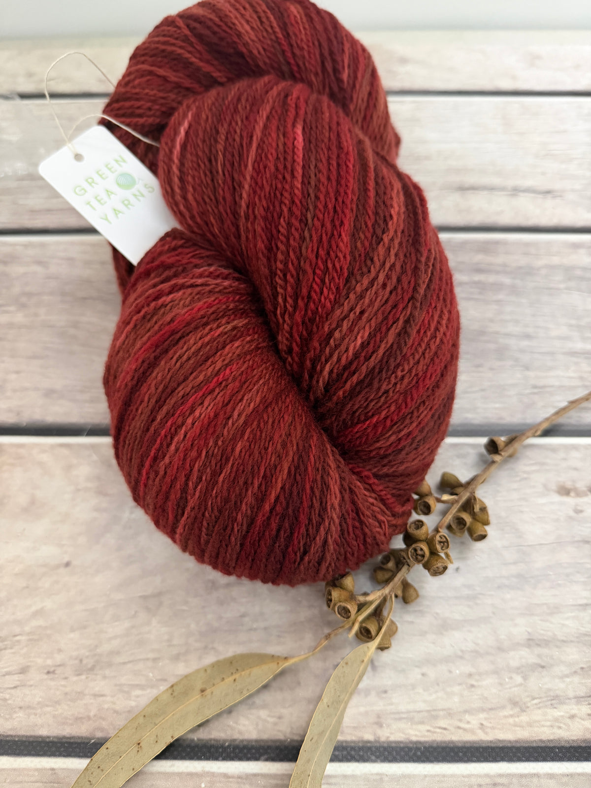 New Red on Billy Aussie Merino - 8ply DK