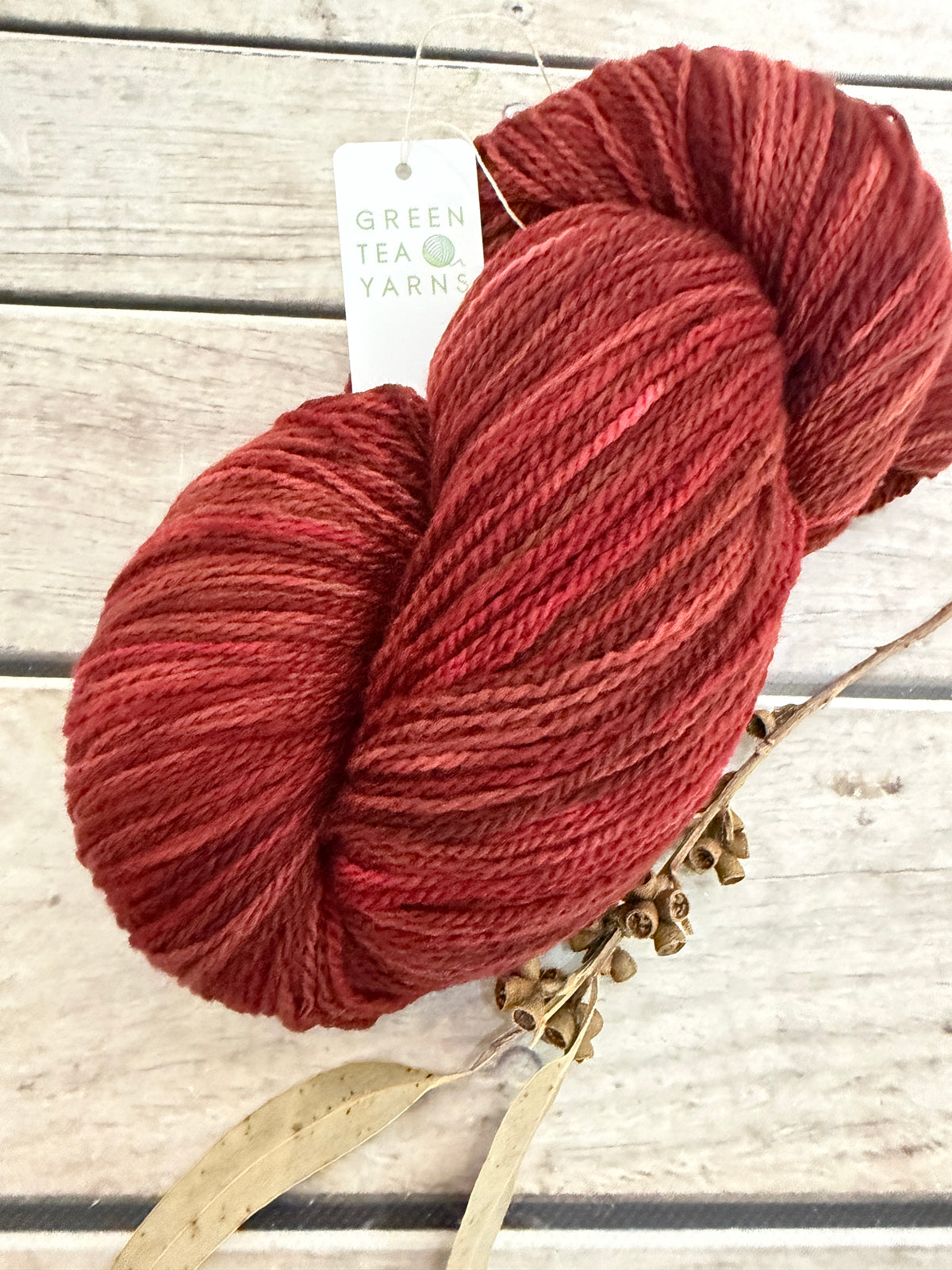 New Red on Billy Aussie Merino - 8ply DK