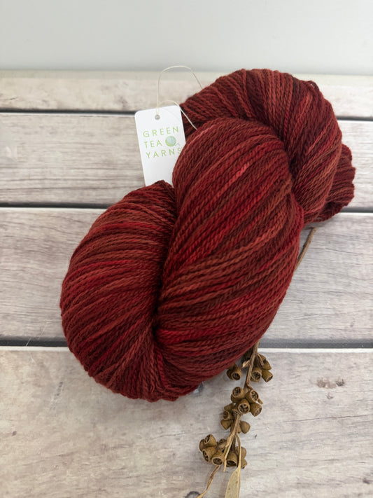New Red on Billy Aussie Merino - 8ply DK